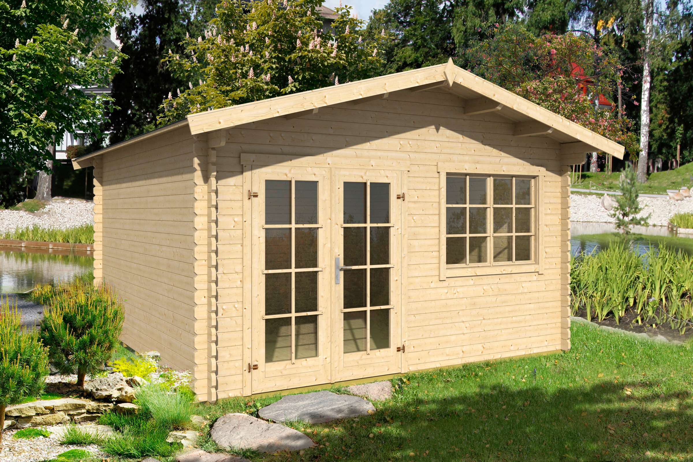 Nordic Holz Gartenhaus »Montana 2« online bestellen bei OTTO