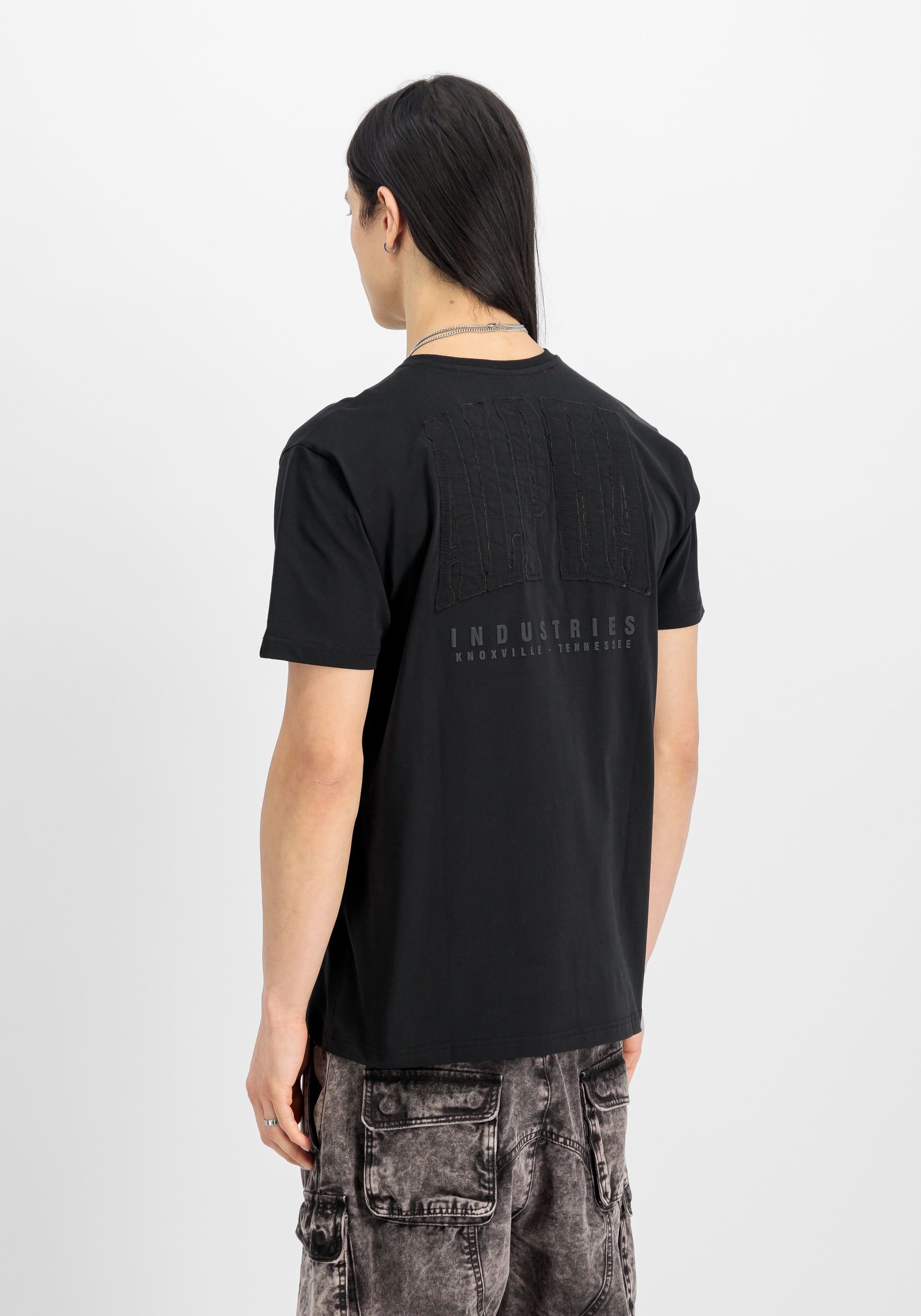 Alpha Industries T-Shirt »Coach T-Shirt Back Embroidery T-Shirt«
