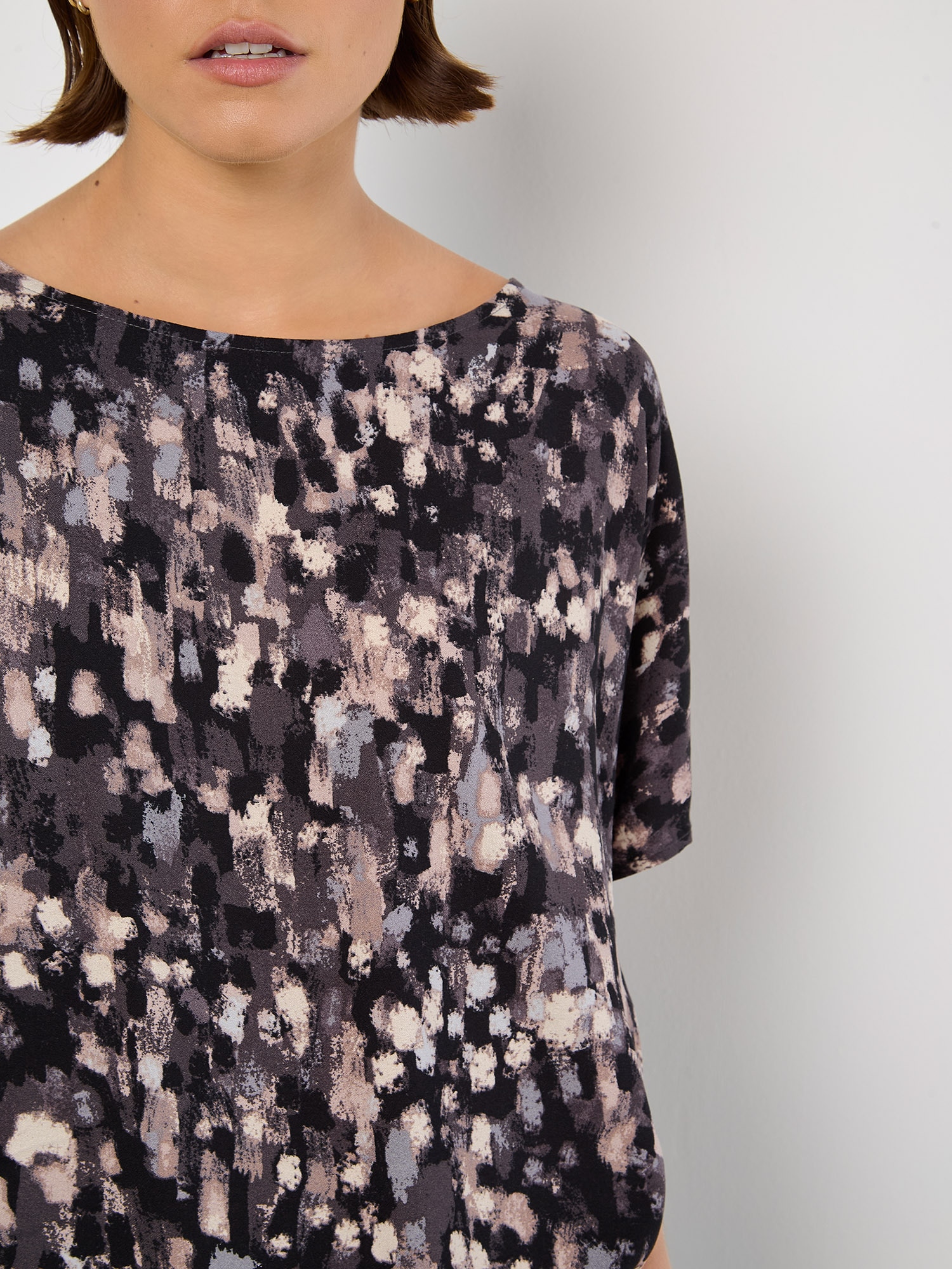 Apricot Shirttop »Top« mit Seitenschlitz