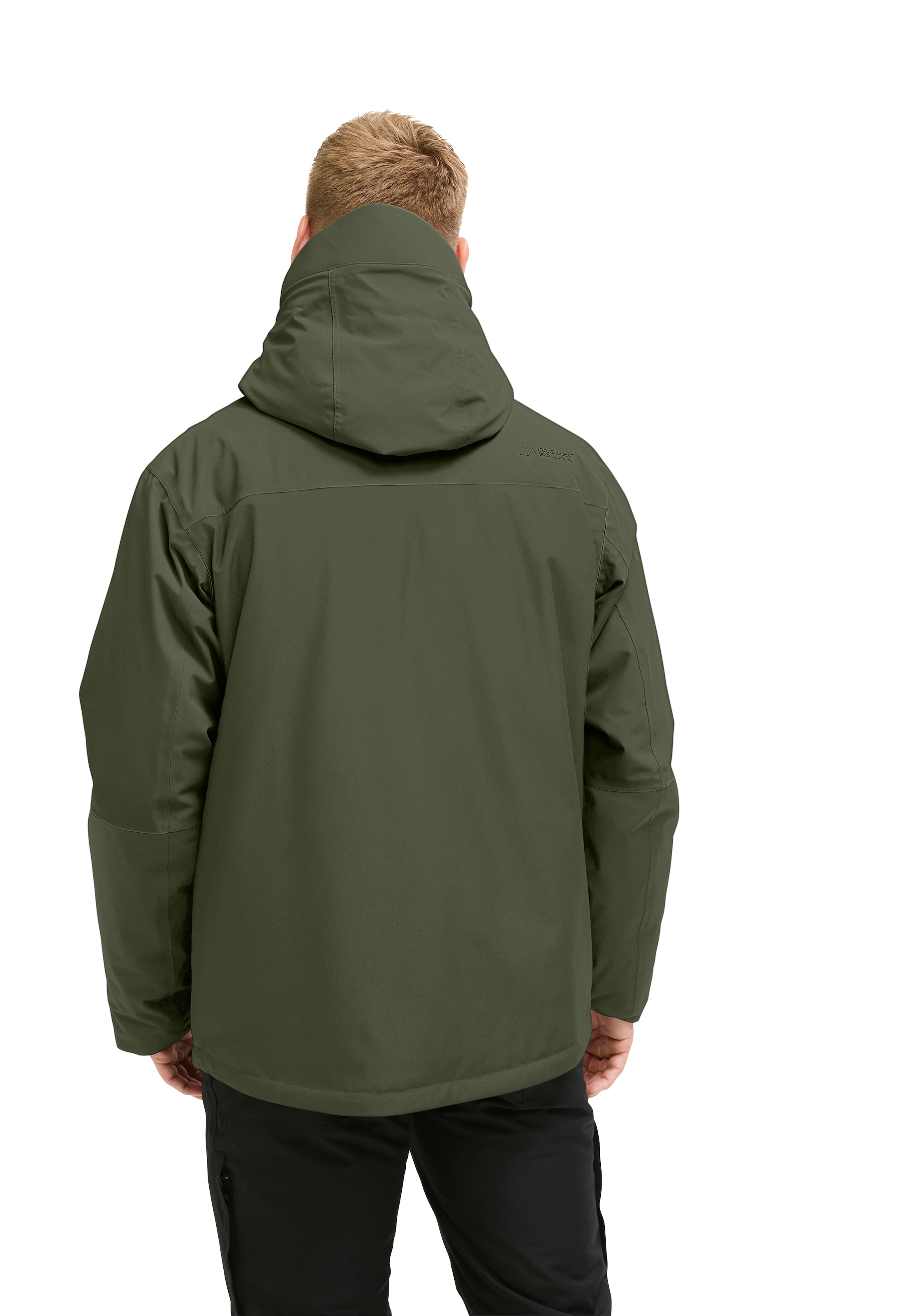 Maier Sports Skijacke »Pleso« Herren Winterjacke wasserdicht, mit RV-Taschen und Kapuze