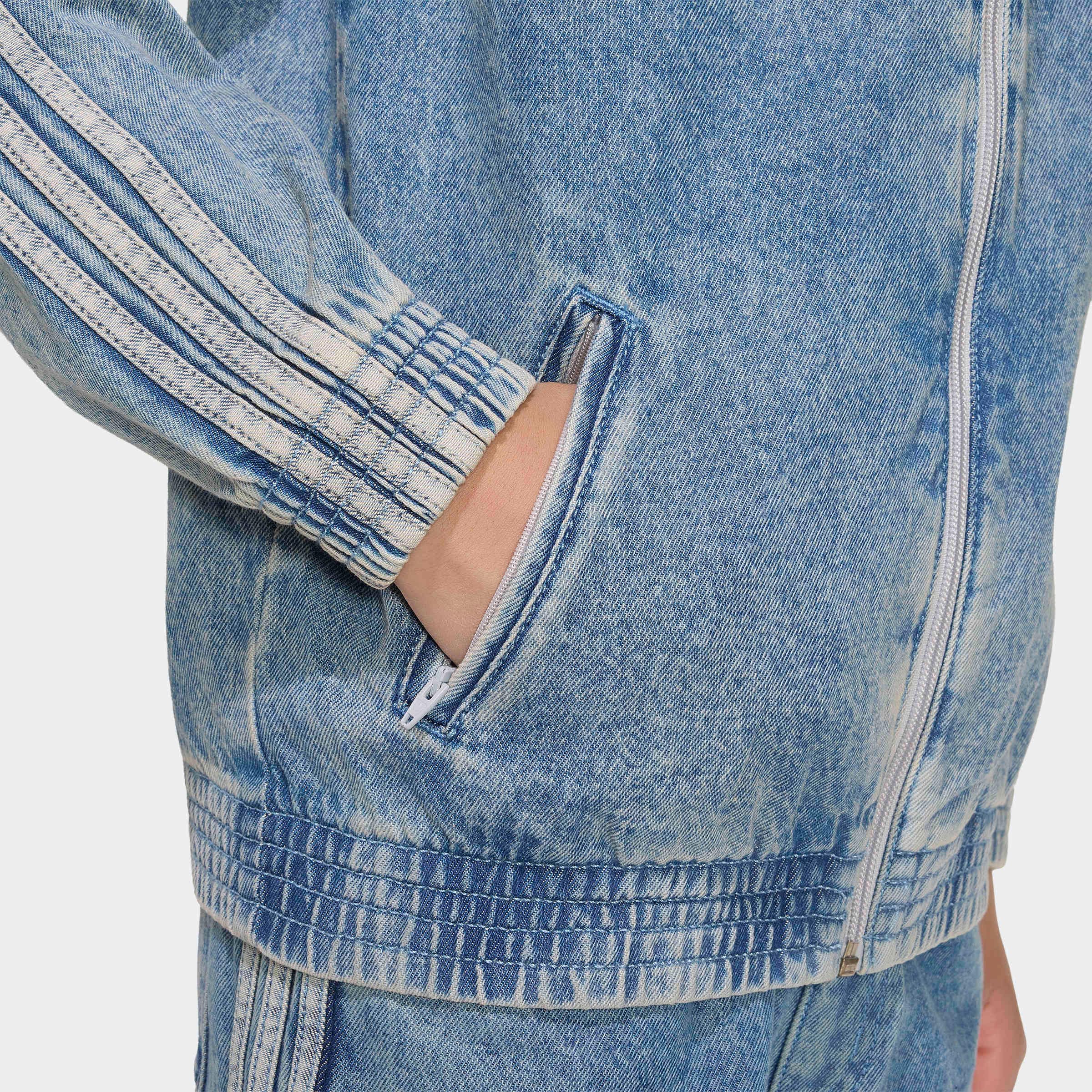 adidas Originals Outdoorjacke »FIREBIRD ORIGINALS, DENIM, LOCKER GESCHNITTEN«