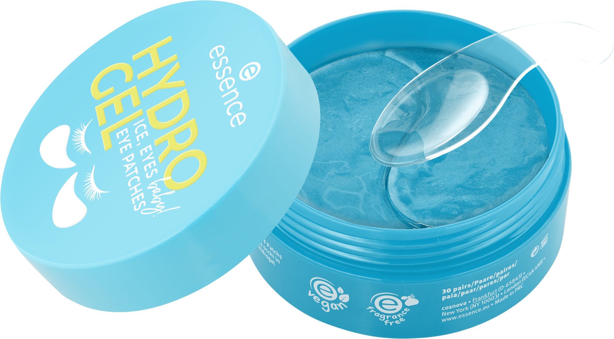 Essence Augenpflege-Set »HYDRO GEL eye patches ICE, EYES, baby! 30 Pairs«