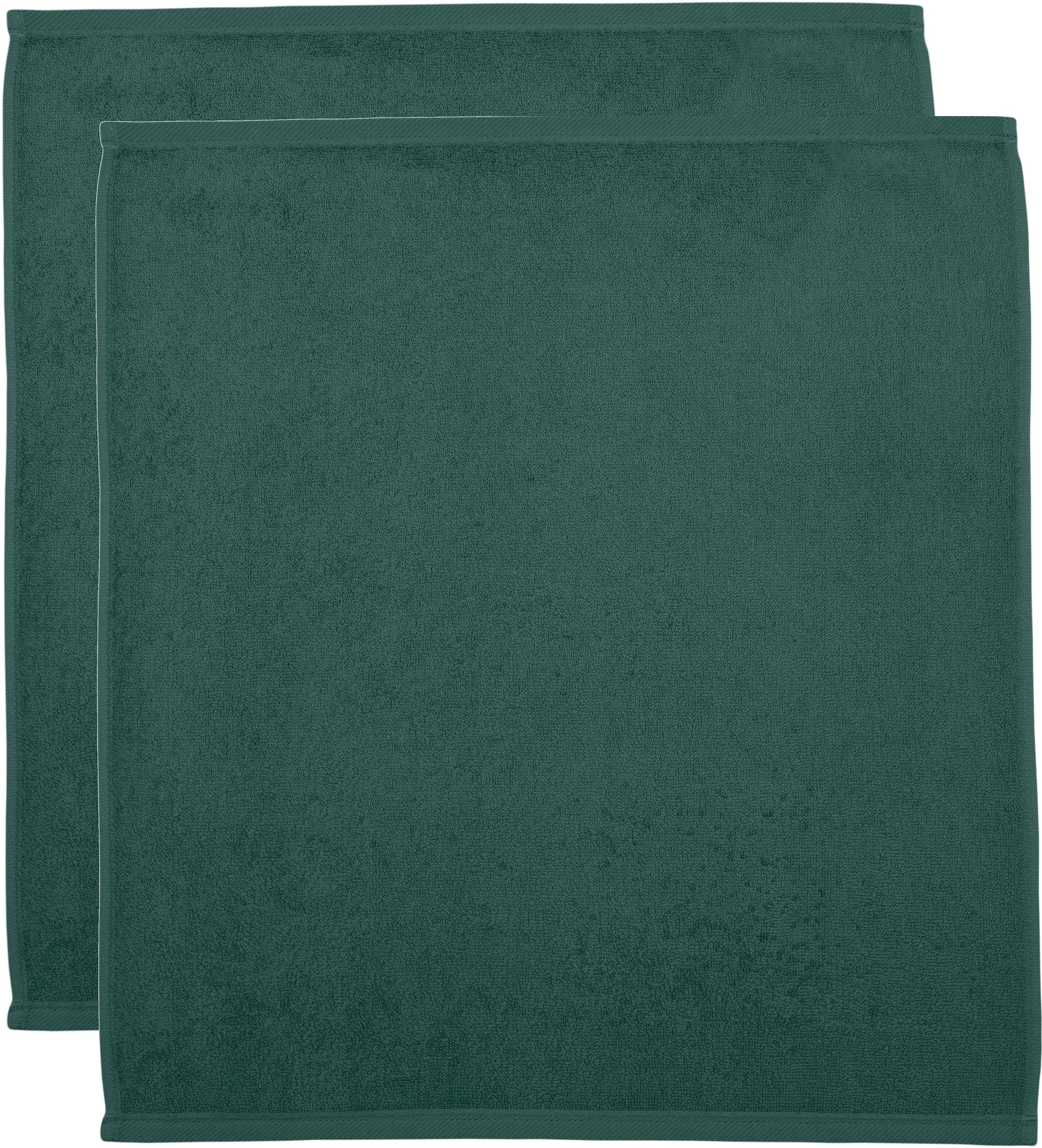 ROSS Geschirrtuch »Küchen-Frottiertuch, 50x50 cm« vielseitig einsetzbarer Küchenhelfer aus 100% Baumwolle, unifarben