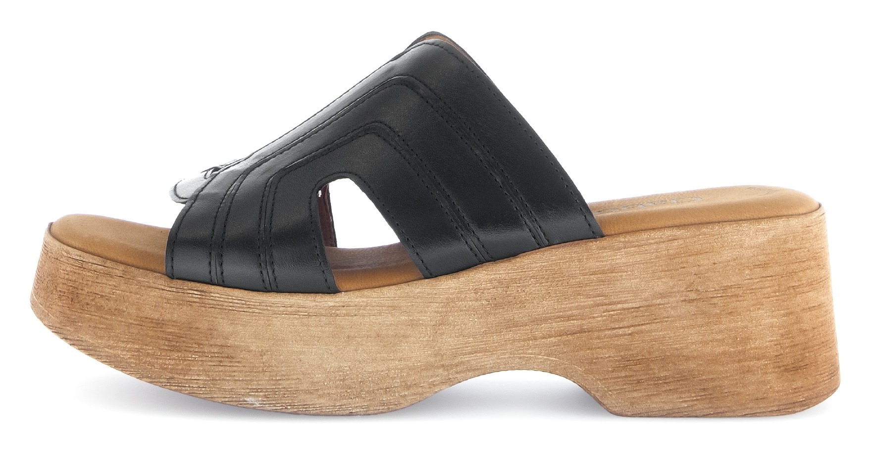 Gabor Pantolette, Keilabsatz, Sommerschuh, Best Fitting für eine komfortable Passform