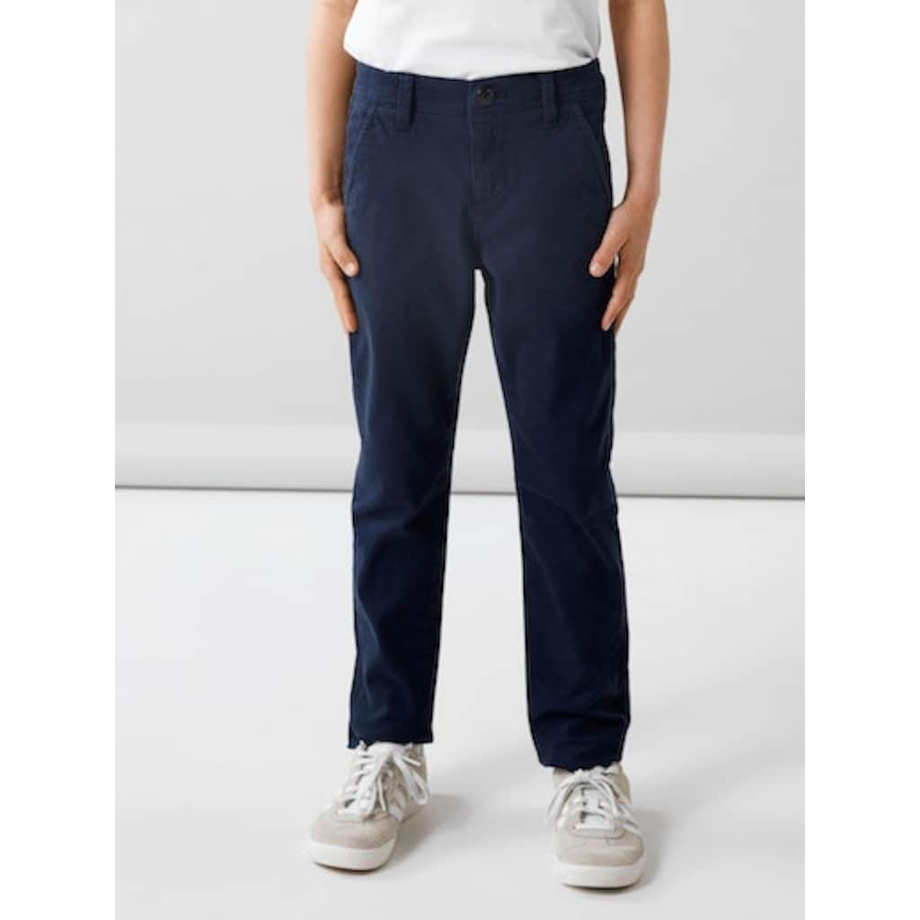 Name It Chinohose »NKMSILAS XSL CHINO TWI PANT 2222-DR NOOS«