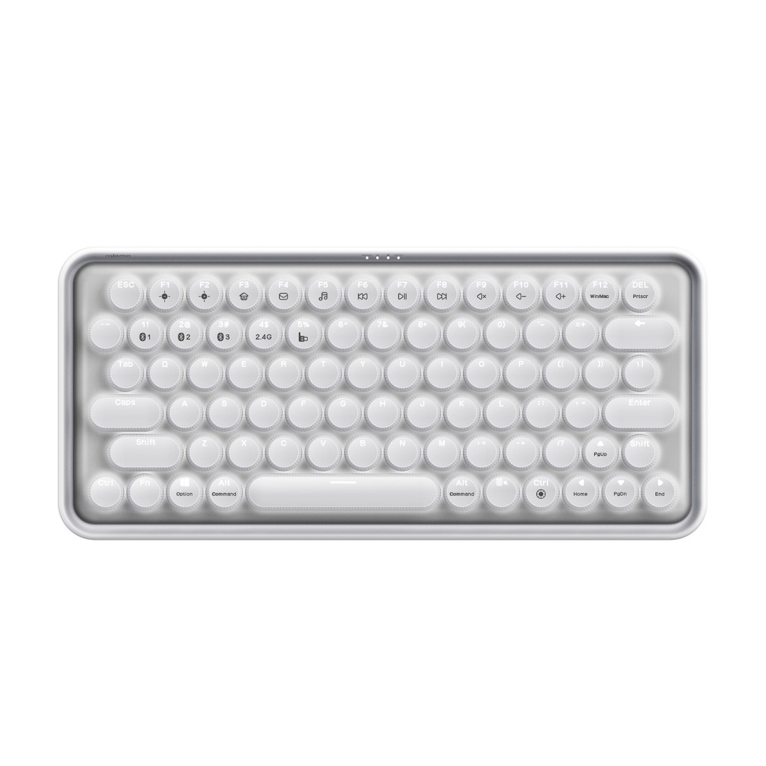 Rapoo Wireless-Tastatur »Ralemo Pre 5 kabellose mechanische Tastatur, Bluetooth, 2.4 GHz«, (Fn-Tasten)