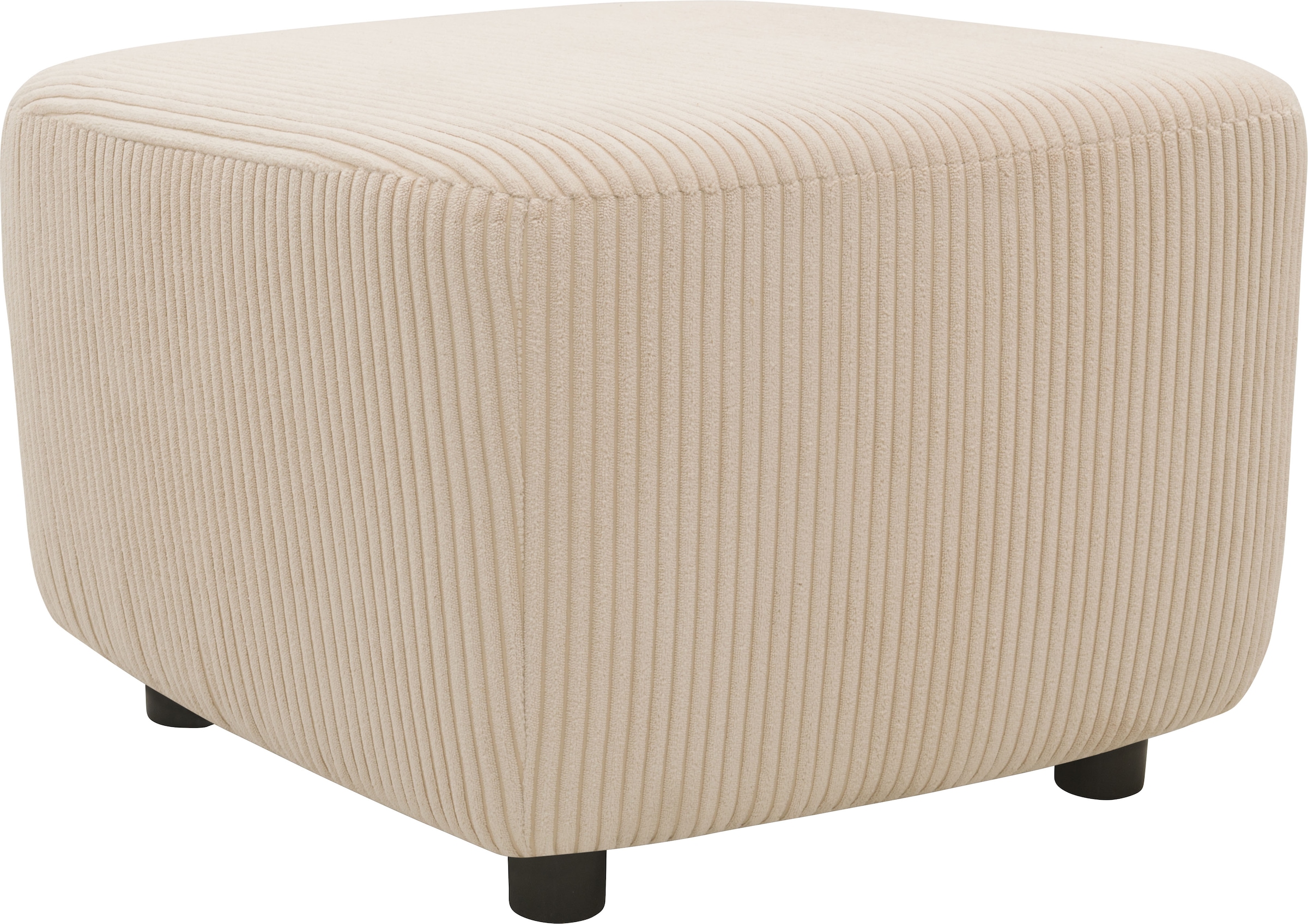INOSIGN Polsterhocker »HETTY, passender Hocker zum Drehsessel HETTY, 56 x 60 x 40 cm,«, (1 St.), mit schrägem Sitz