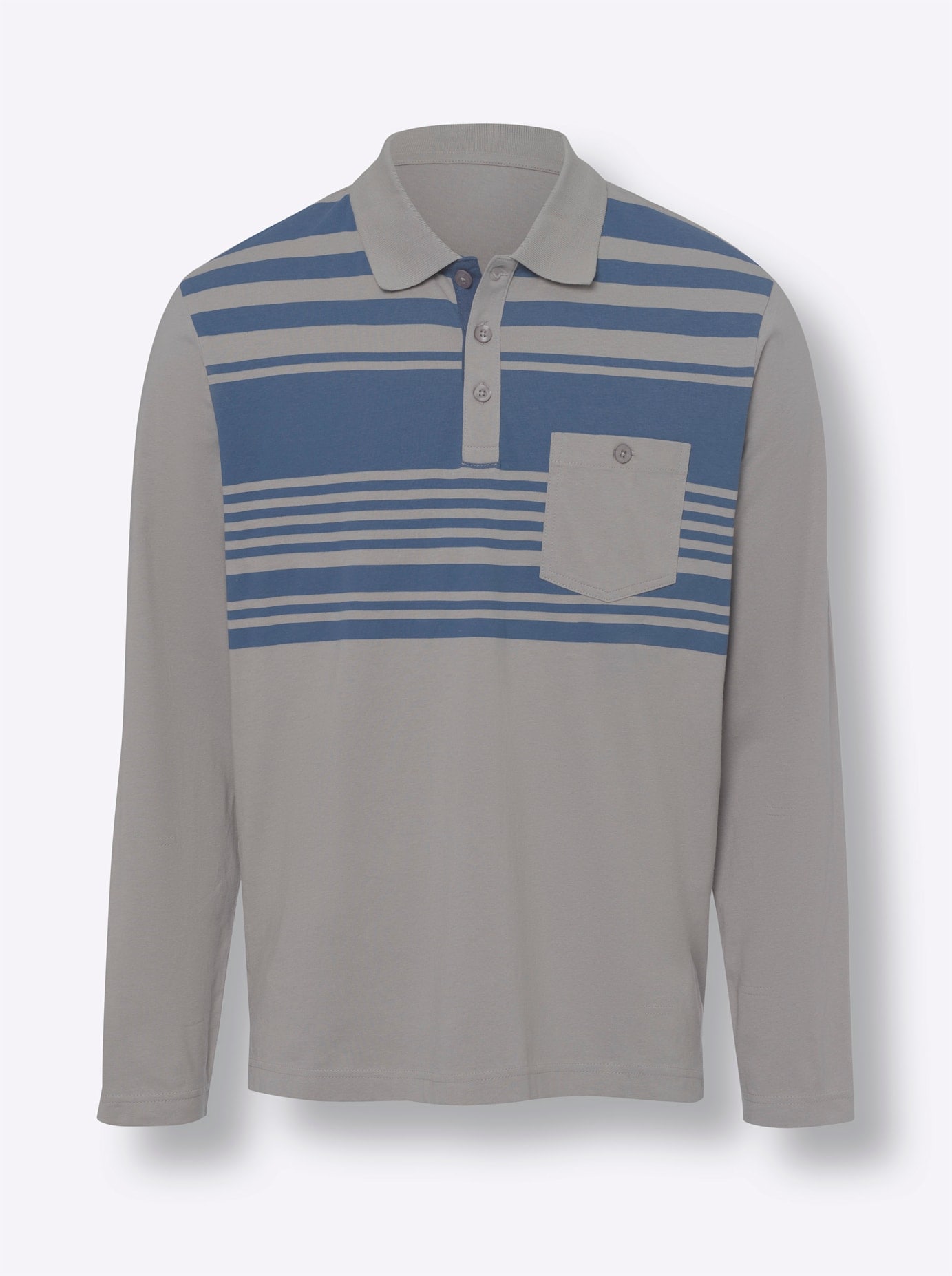 Classic Poloshirt »Langarm-Poloshirt«, (1 tlg.)