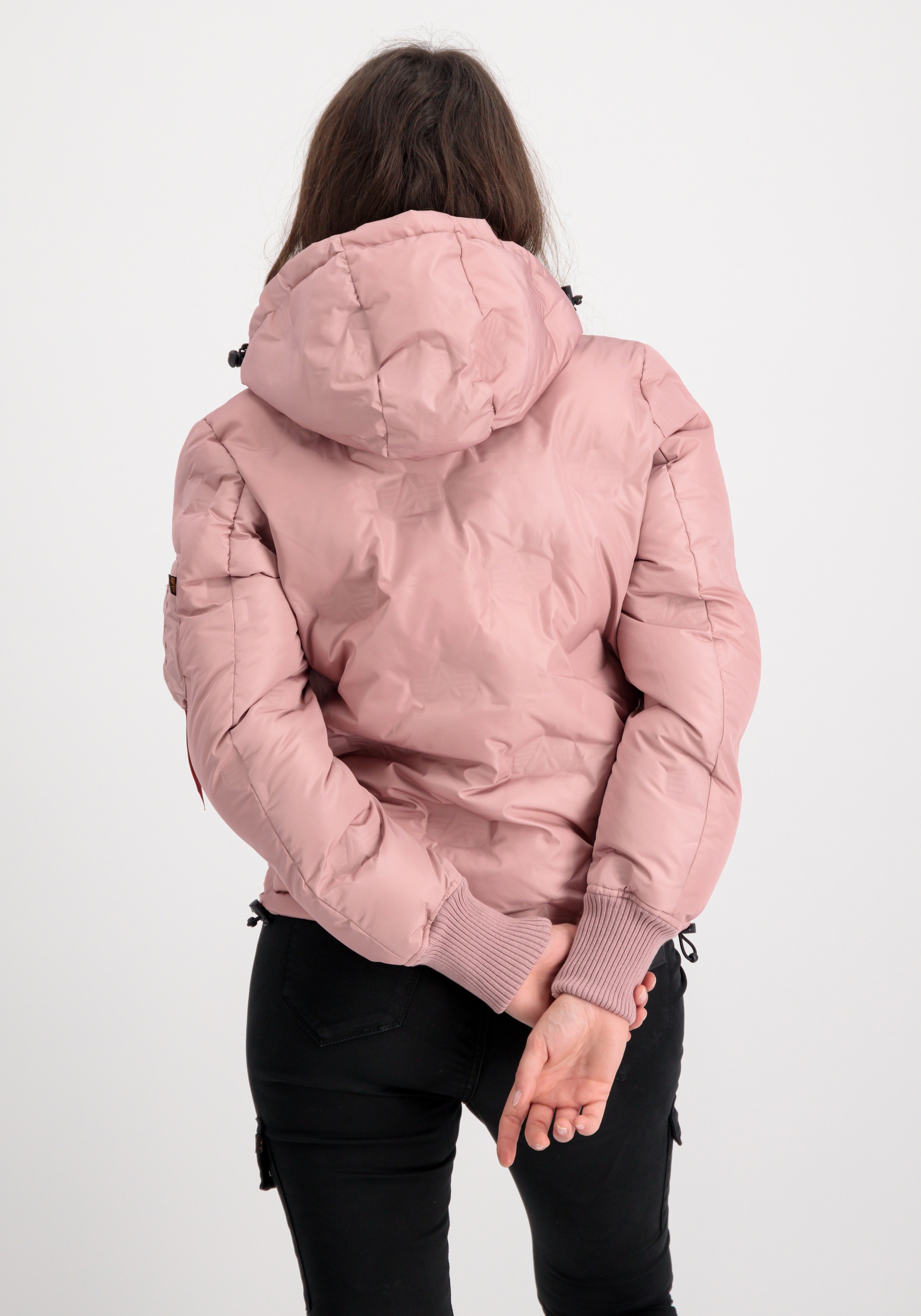 Alpha Industries Winterjacke »Hooded Logo Puffer Women«