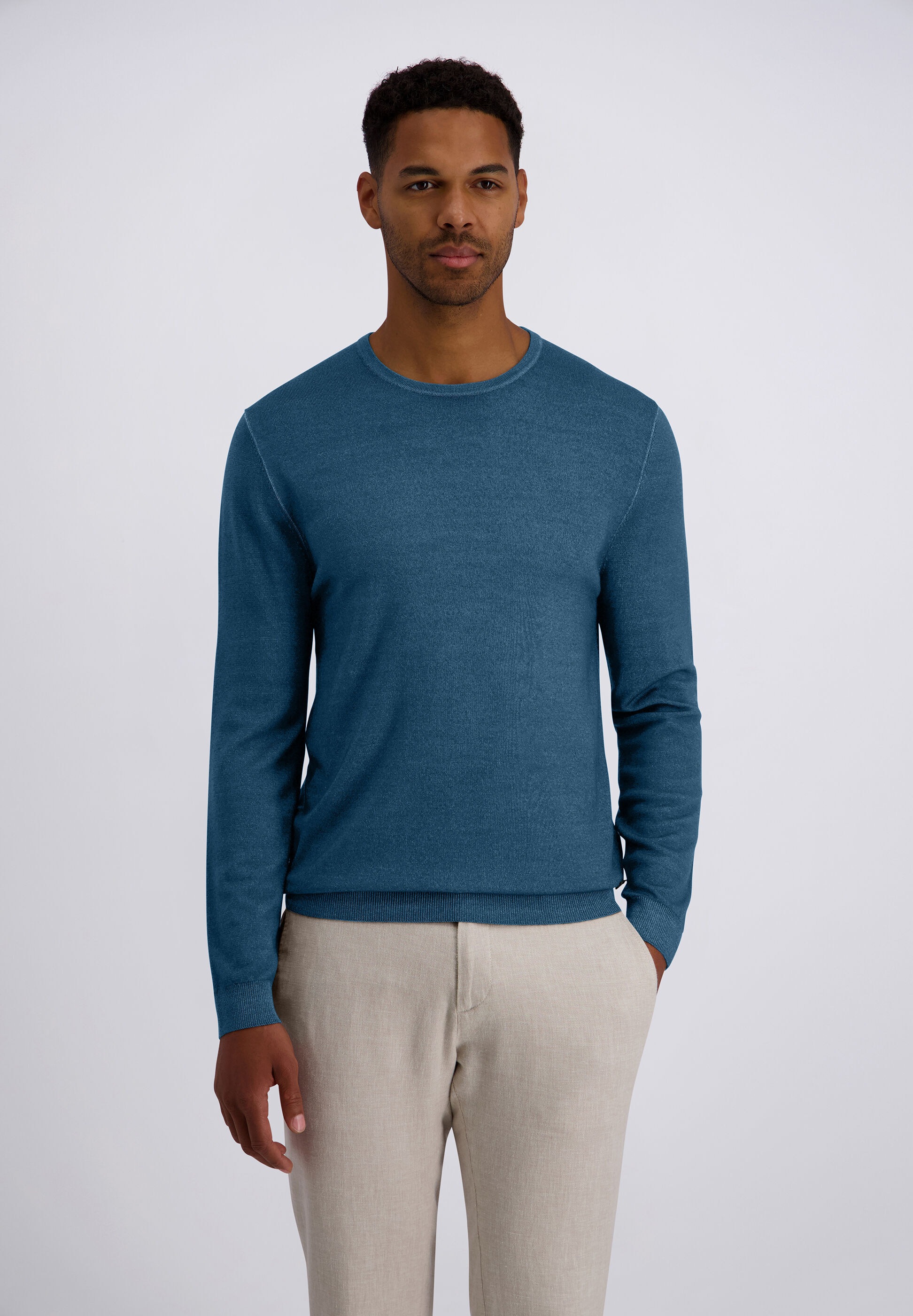Pierre Cardin Strickpullover »Pierre Cardin Pullover« mit Rundhalsausschnitt