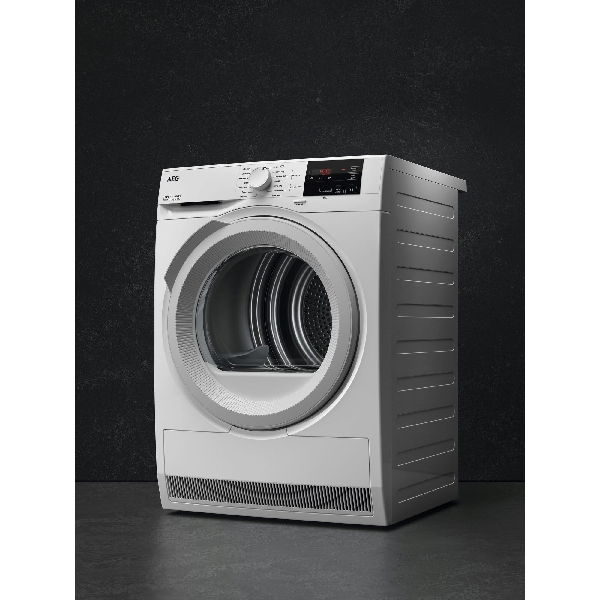 AEG Wärmepumpentrockner »TR7T50580« 7000 SensiDry® Wärmepumpentrockner: schonend trocknen & Energie sparen