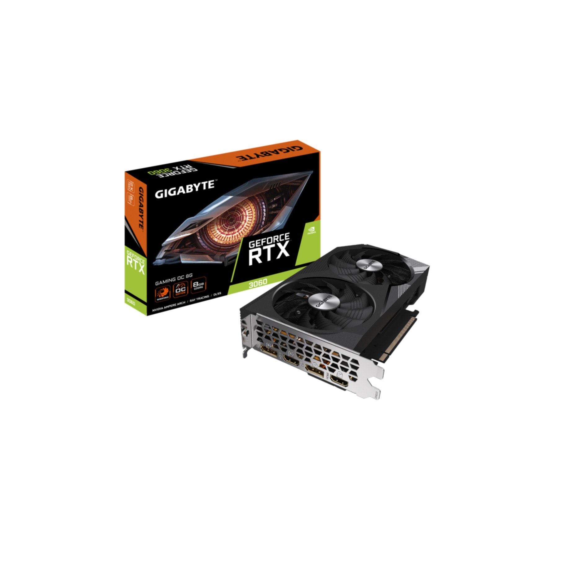 Gigabyte Grafikkarte »GV-N3060GAMING OC-8GD 2.0«