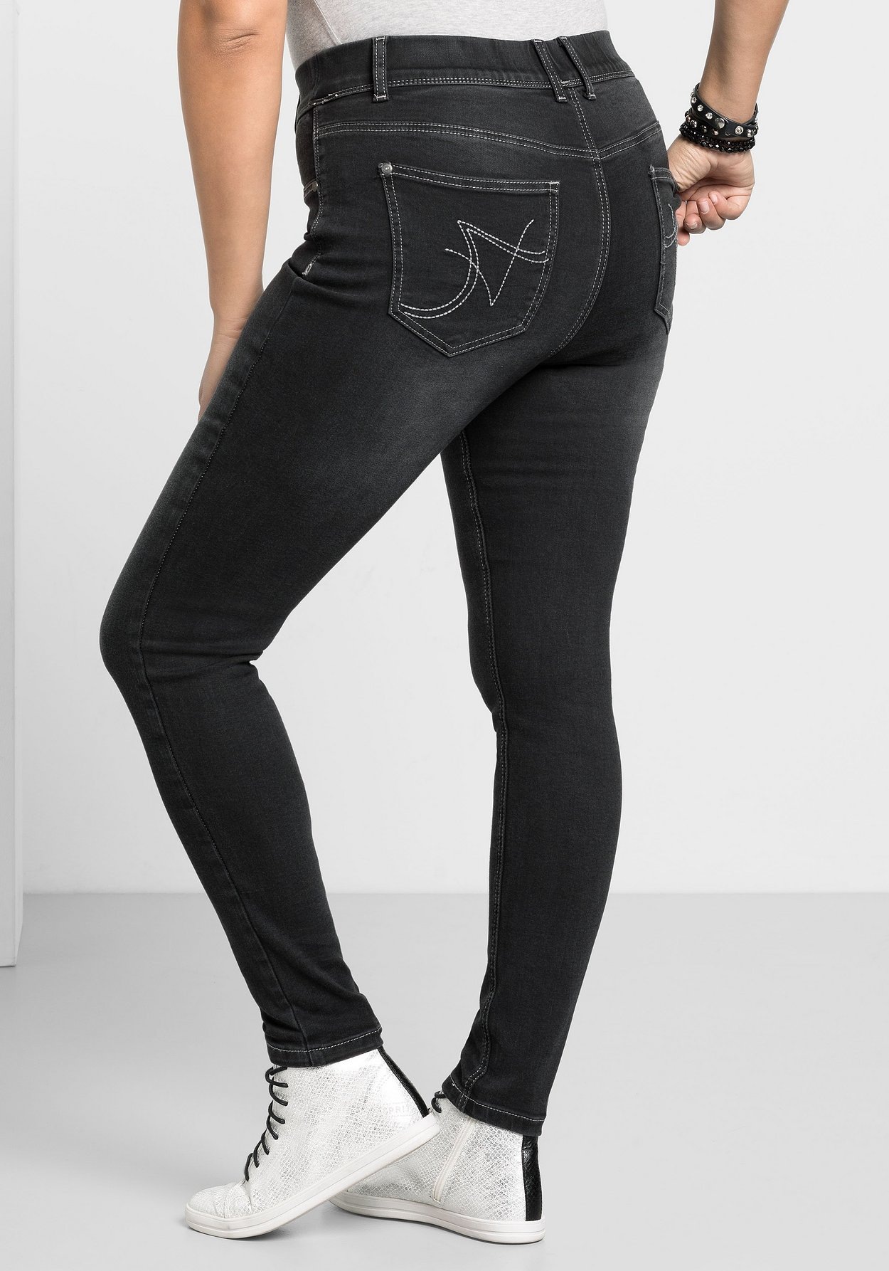 Sheego Jeansjeggings »Jeggings Power-Stretch-Qualität«
