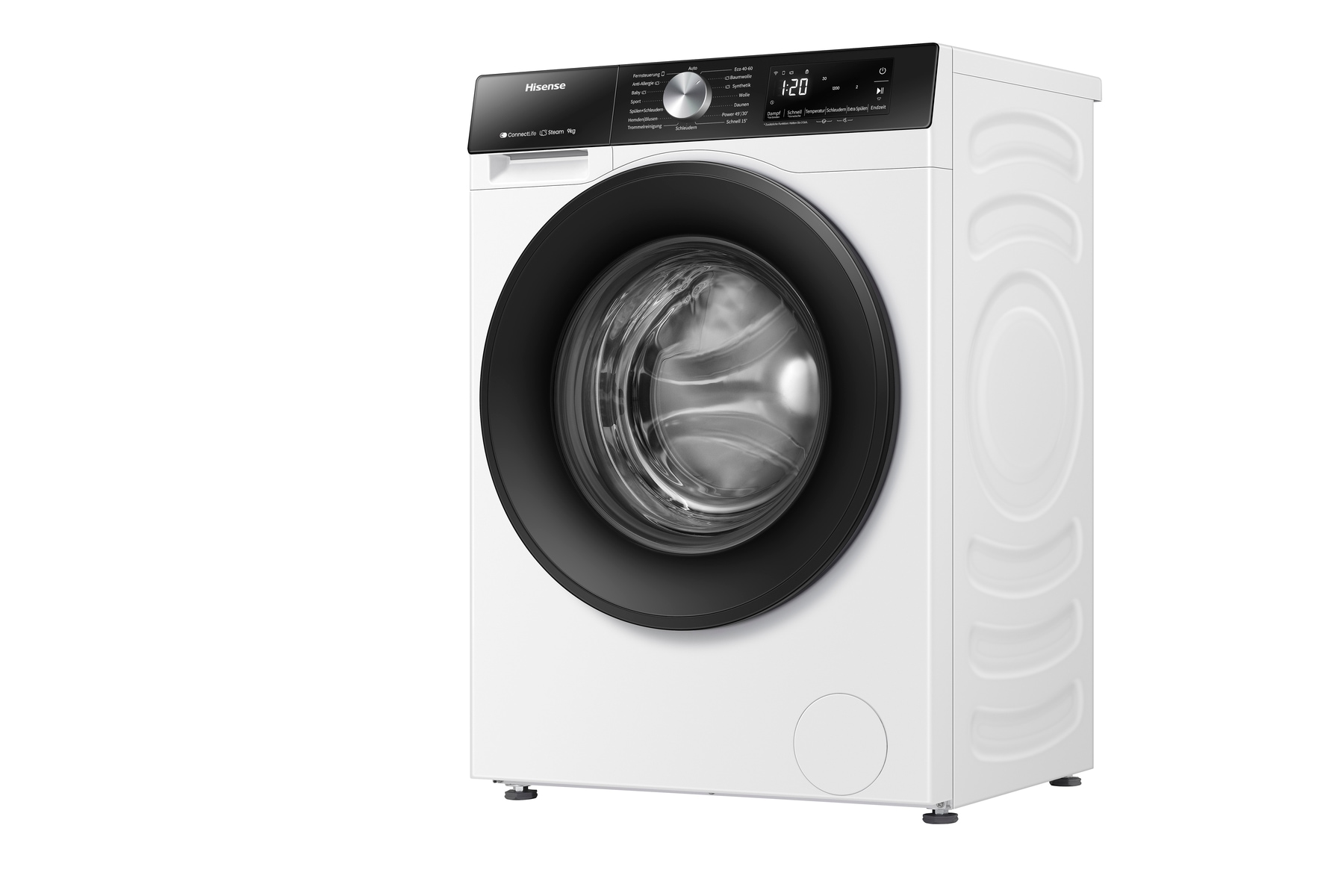 Waschmaschine »WF3S9043BW3«, 9 kg, 1400 U/min, Wifi-ConnectLife