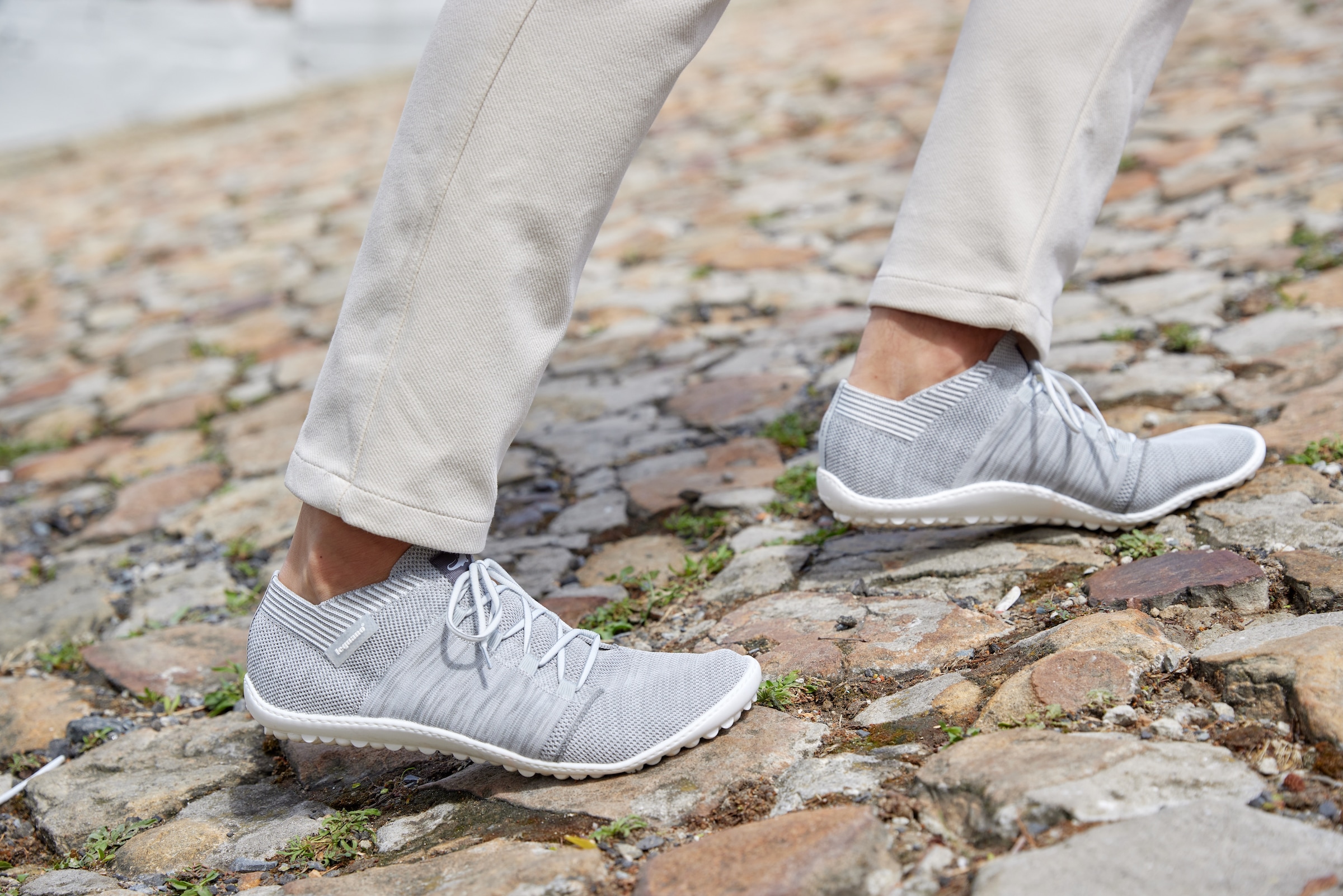 Leguano Barfußschuh »BEAT«, Freizeitschuh, Halbschuh, Schnürschuh für Maschinenwäsche geeignet