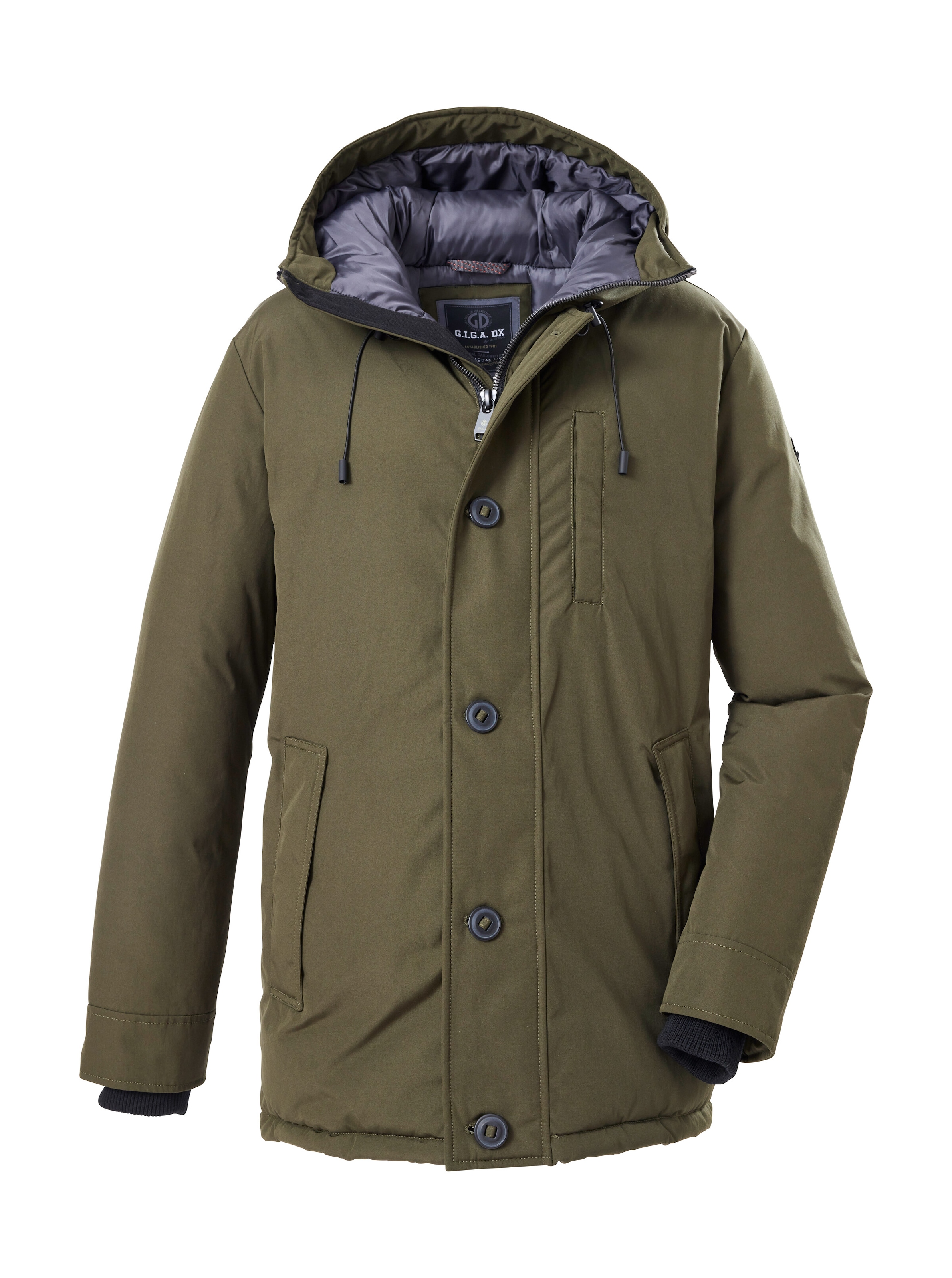 G.I.G.A. DX by killtec Funktionsjacke »GW 127 MN JCKT«, Moderne, wasserabweisende Herrenjacke mit verstellbarer Kapuze