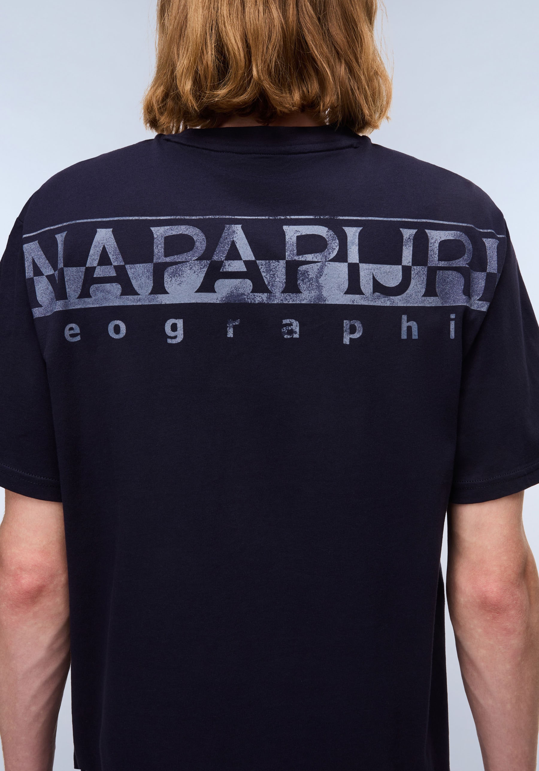 Napapijri T-Shirt »S-FANES«, Regular fit mit Rundhalsausschnitt