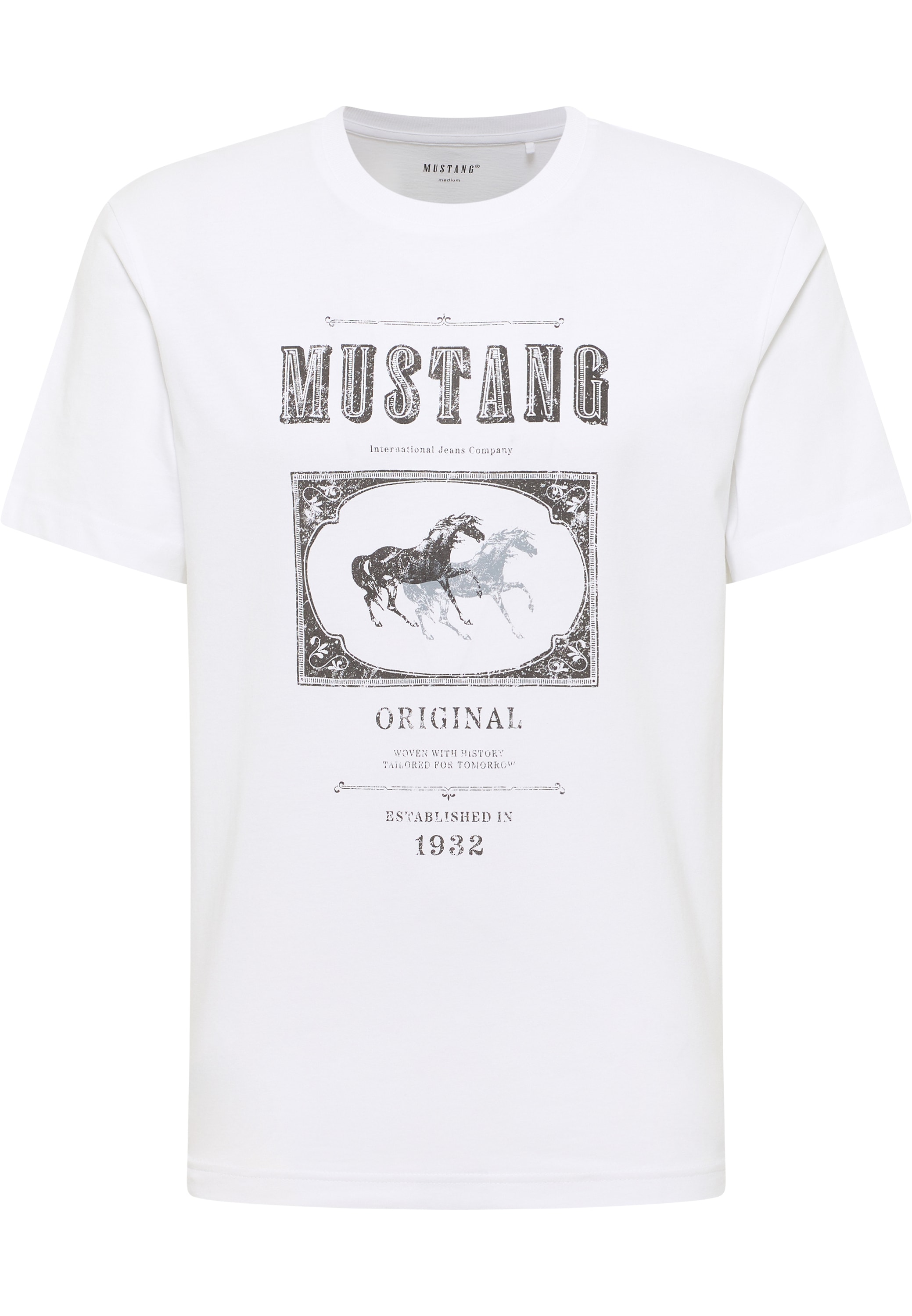 MUSTANG Kurzarmshirt »Herren Style Akron«
