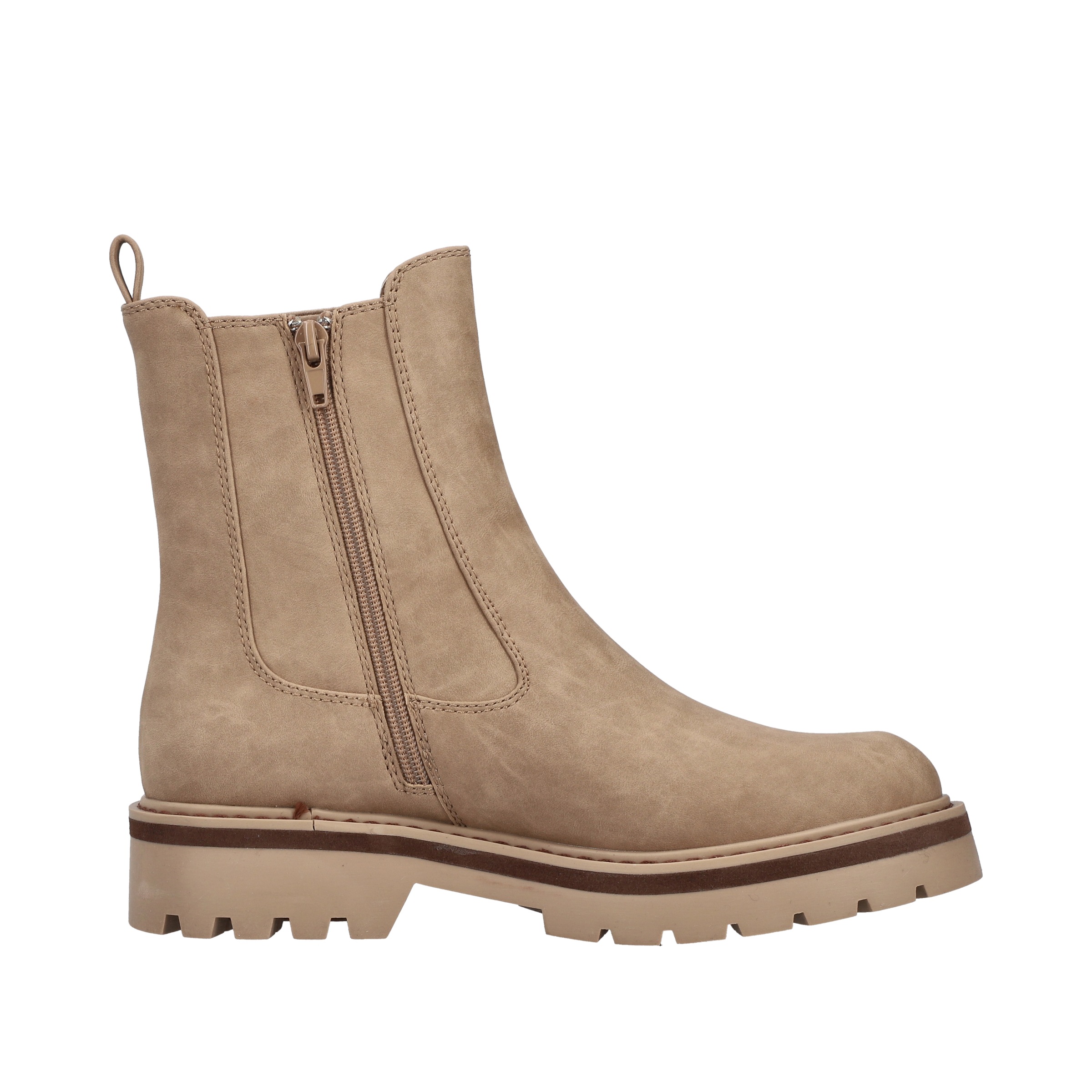 Rieker Winterboots  Stiefelette, Chelseaboots mit Warmfutter und Stretcheinsatz