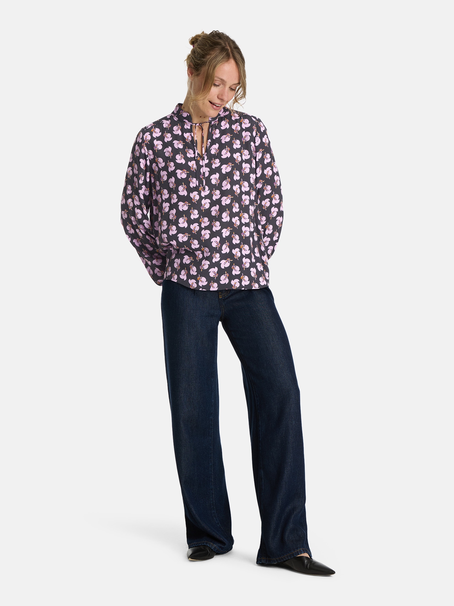 Lieblingsstück Schlupfbluse »RachiL« mit Alloverprint