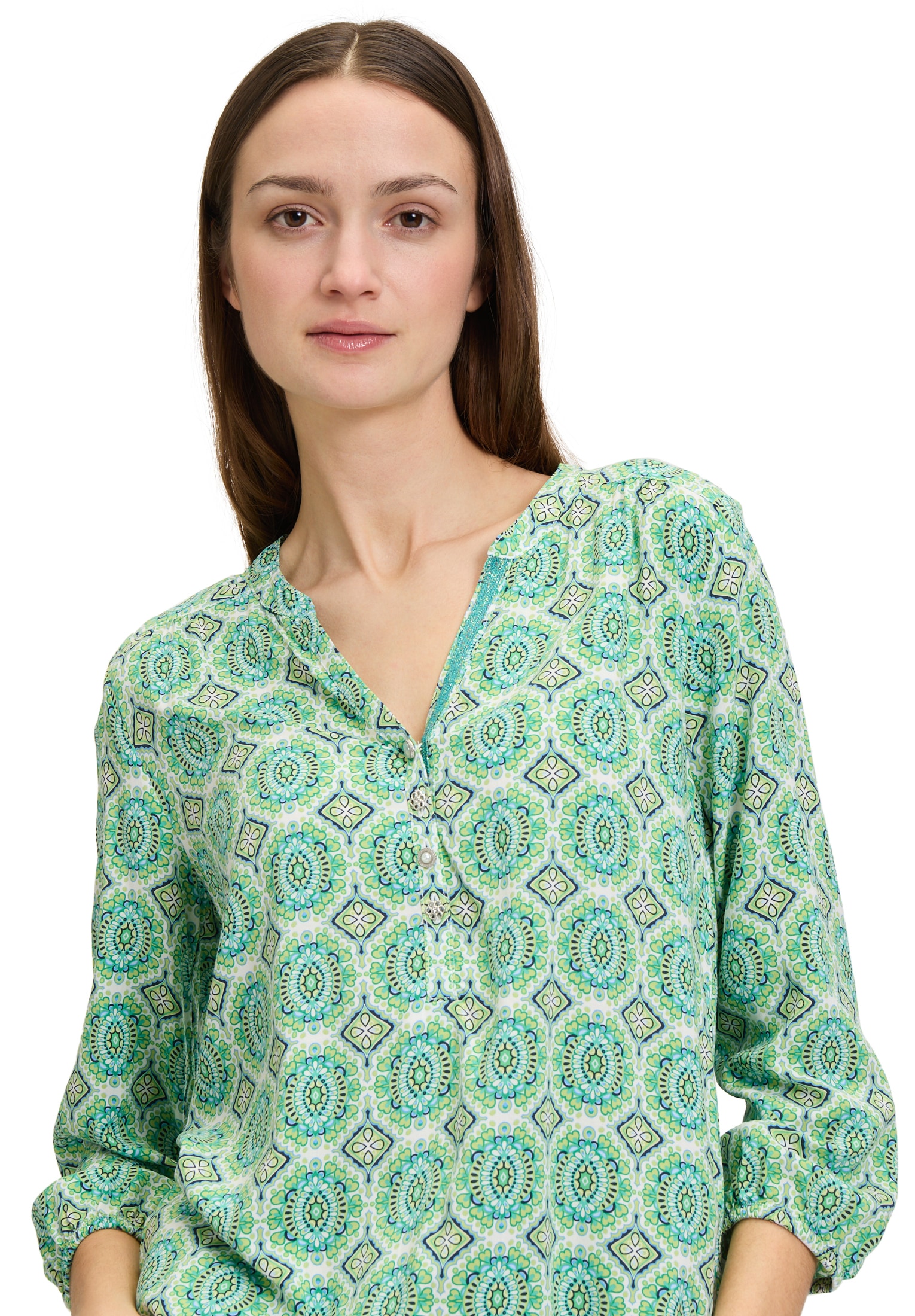 Cartoon Klassische Bluse »Casual-Bluse mit Muster«