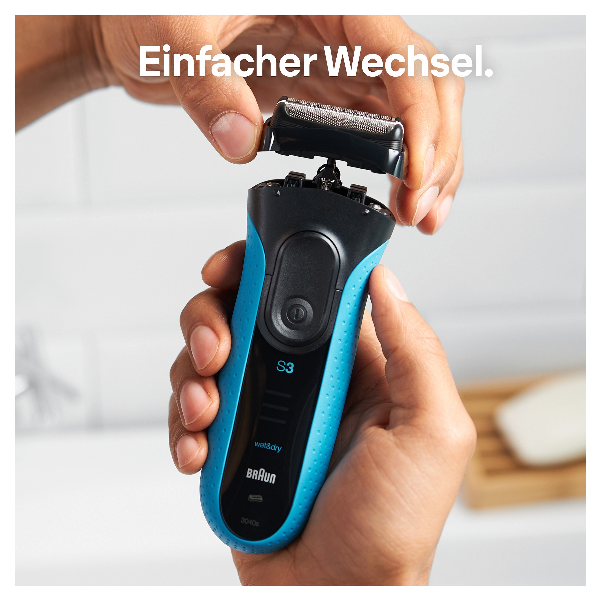 Braun Ersatzscherteil »Series 3 32«, kompatibel mit Series 3 Rasierern