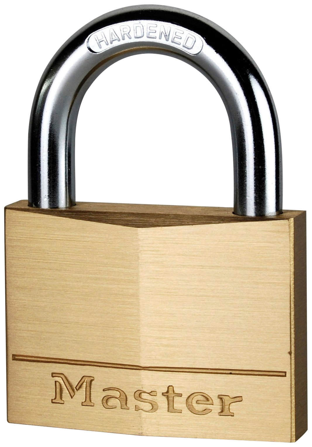 Master Lock Vorhängeschloss, (Set, 2 tlg.), Messing, gleichschließend