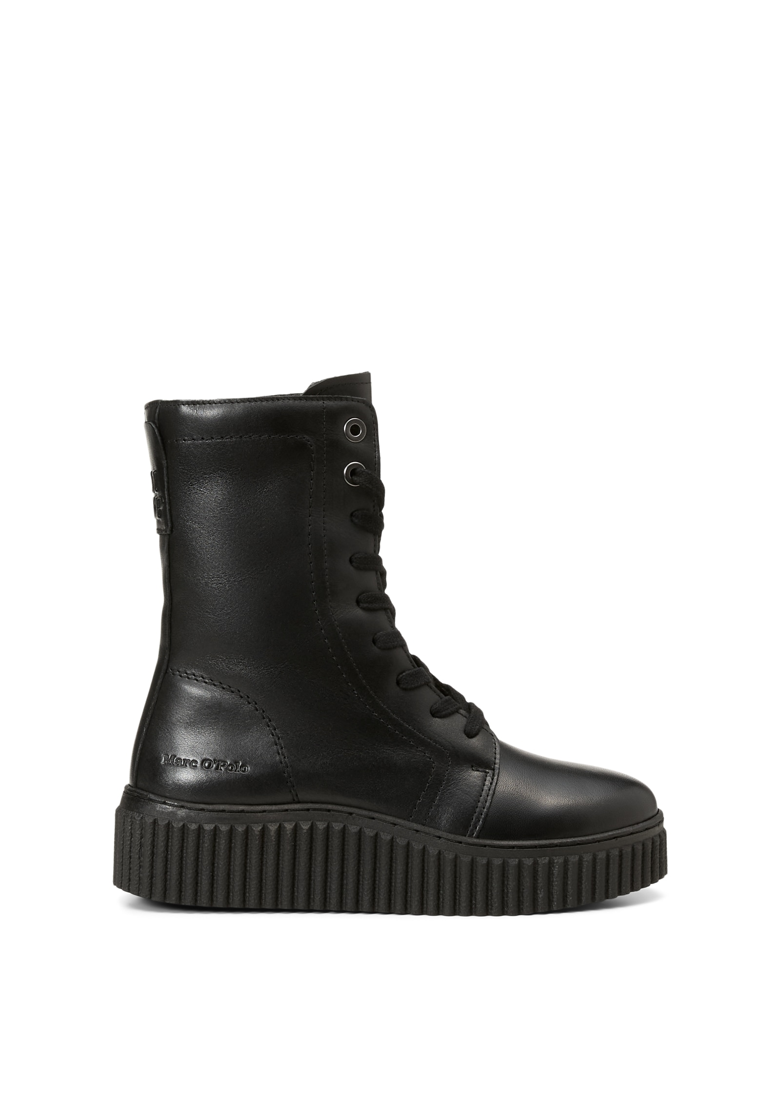 Marc O'Polo Schnürboots »Model Bianca 55«  Plateau, Schnürstiefelette, Casual-Boots mit Innenreißverschluss