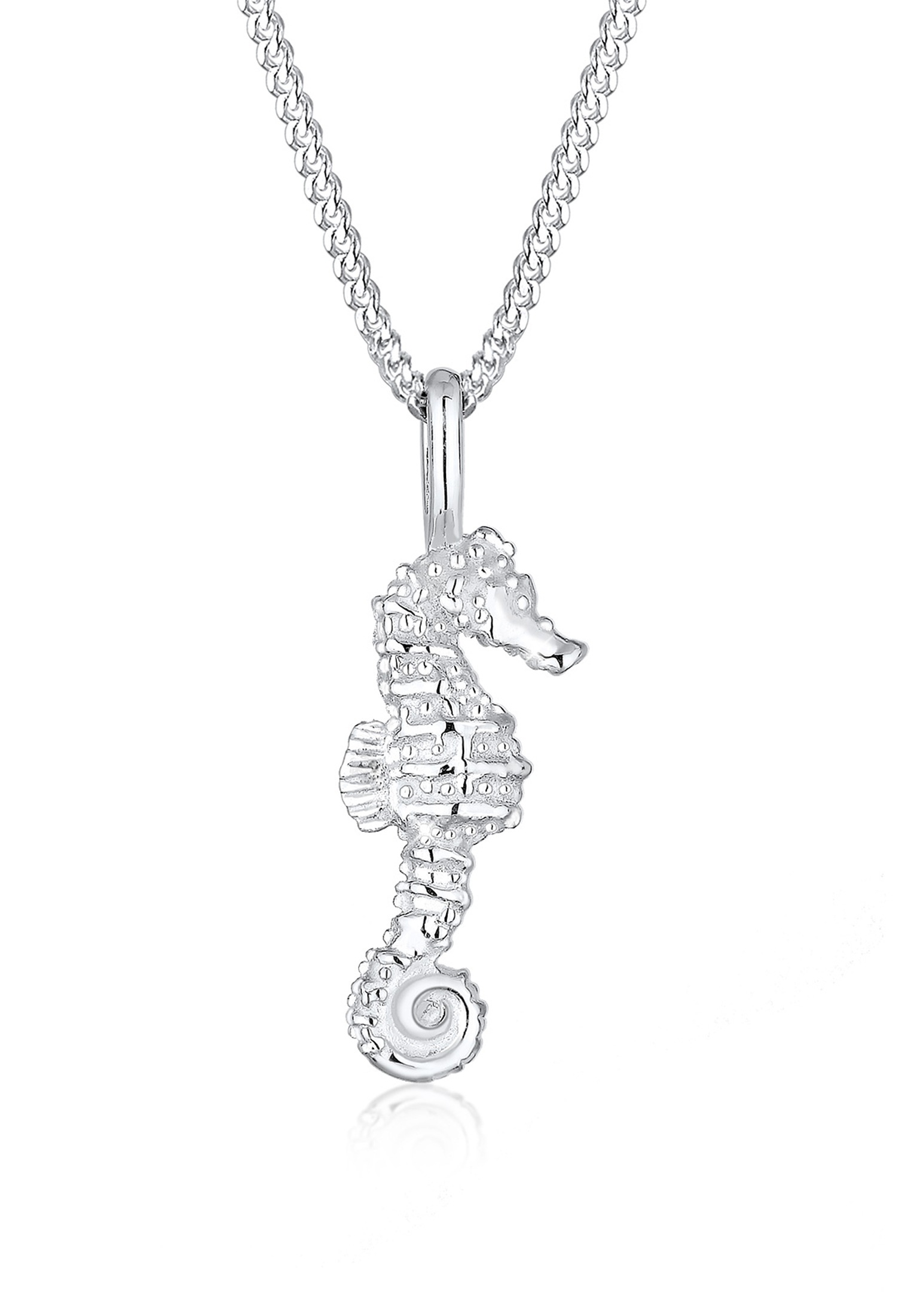 Elli Kette mit Anhänger »Seepferdchen Maritim 925 Sterling Silber«