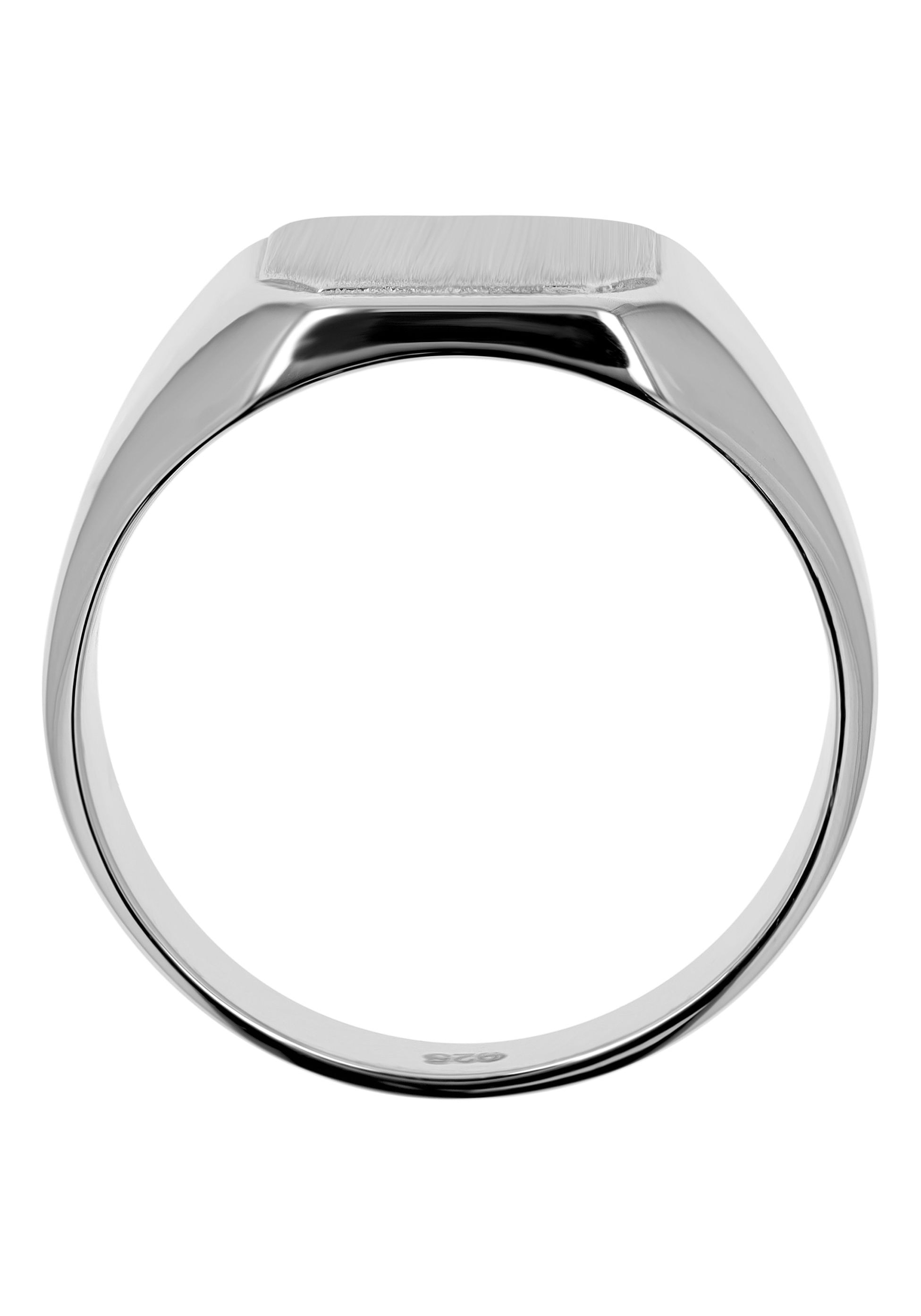AKZENT Siegelring »"Tjark" aus 925 Sterlingsilber, rhodiniert, langlebig, Gr. 58-72«