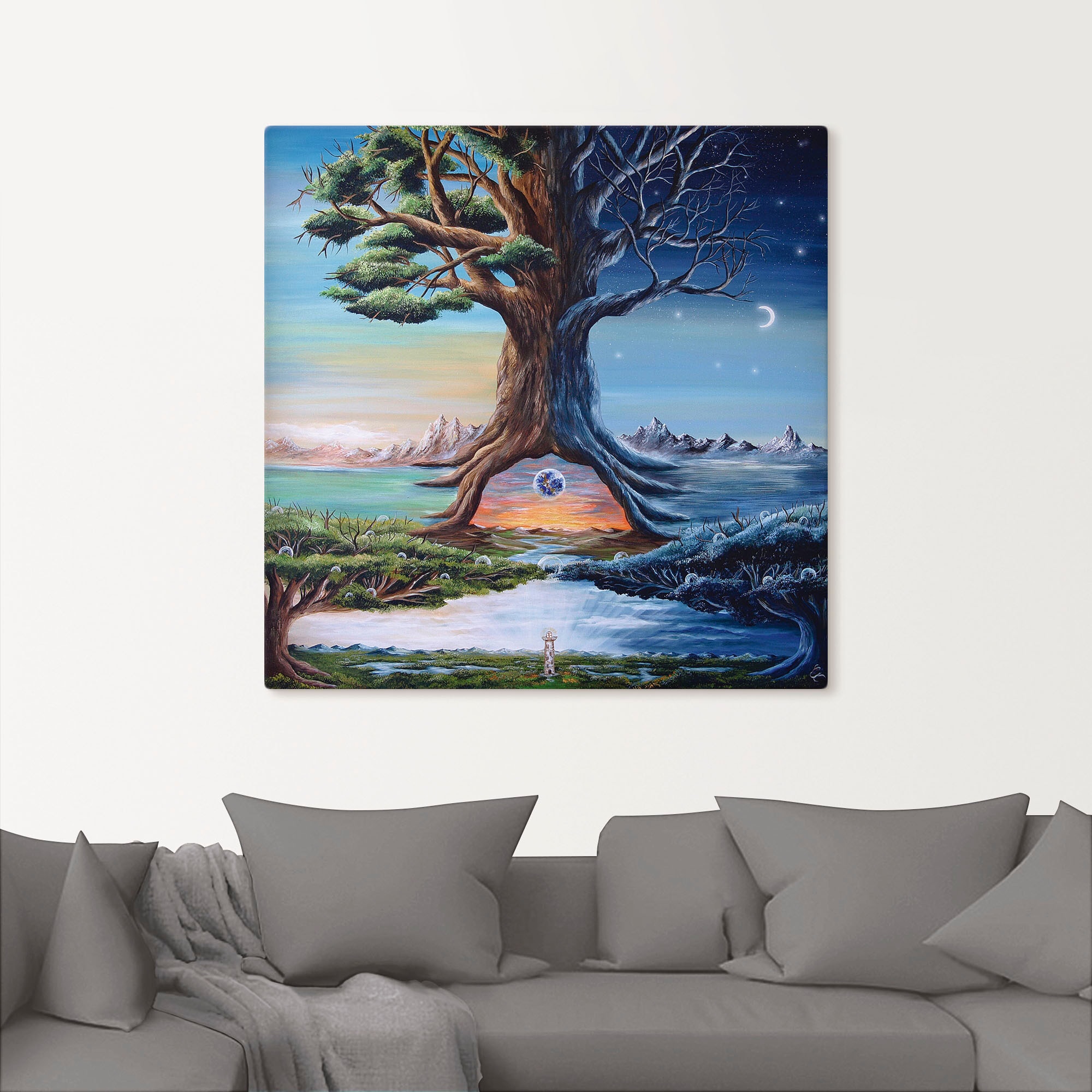 Artland Wandbild »Zwischenträume«, Landschaften, (1 St.), gedruckt