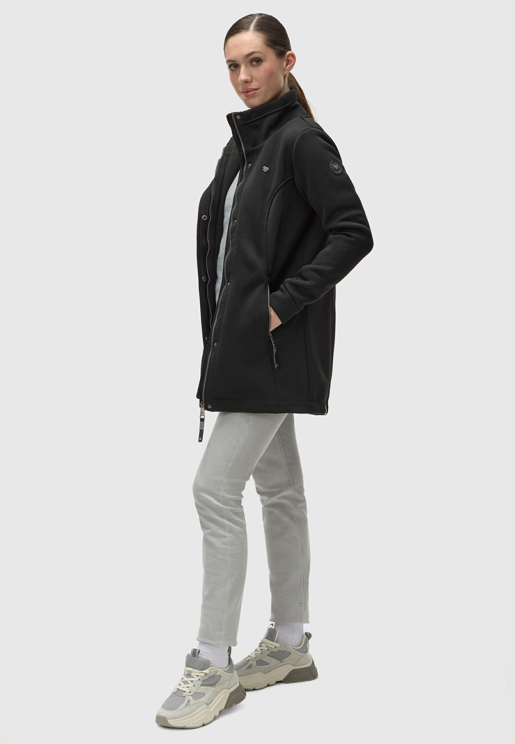 Ragwear Kurzjacke »Sweatjacke Letrice Bonded«
