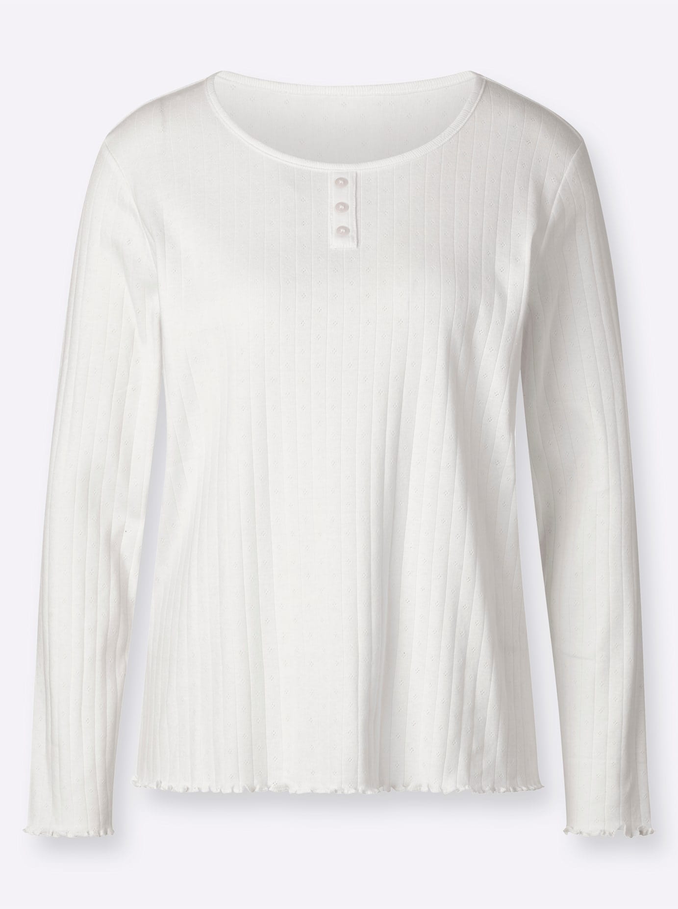Classic Basics Langarmshirt »Rundhals-Shirt«, (1 tlg.)