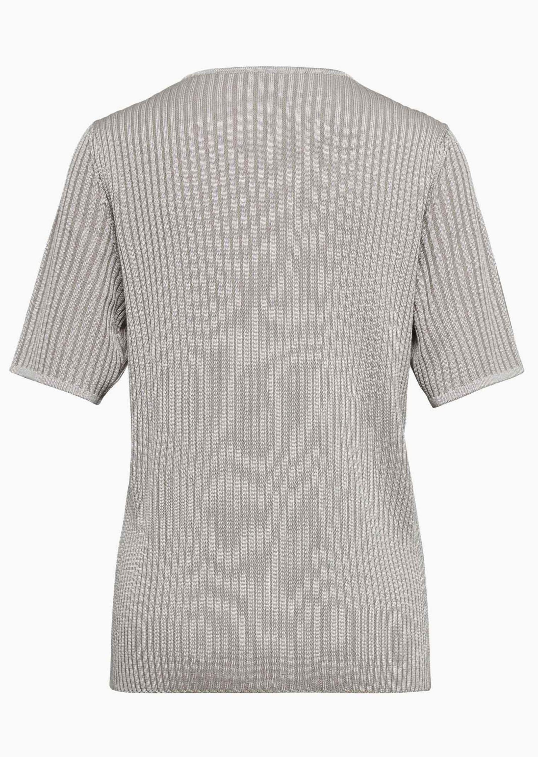 GOLDNER Rundhalspullover »Kurzgröße Pflegeleichter Pullover in hochwertiger Rippenstruktur«