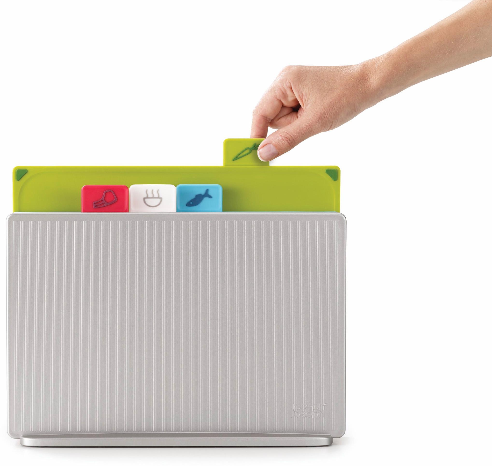 JosephJoseph Schneidebrett »Index«, (Set, 4 St.), mit