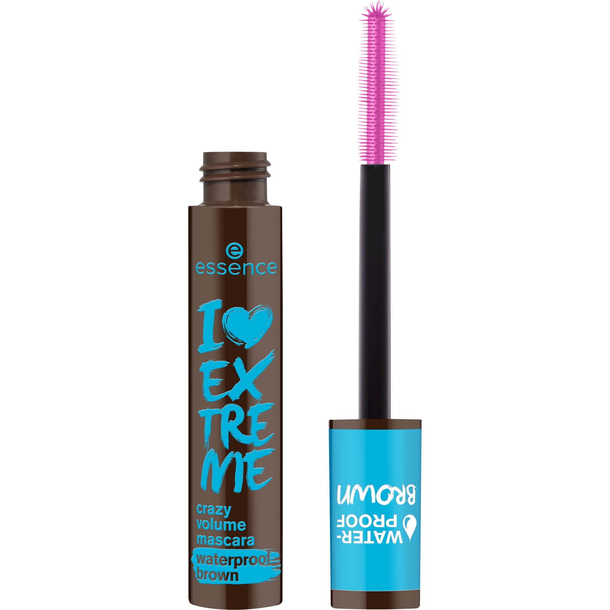 Essence Mascara »I LOVE EXTREME crazy volume mascara waterproof brown«