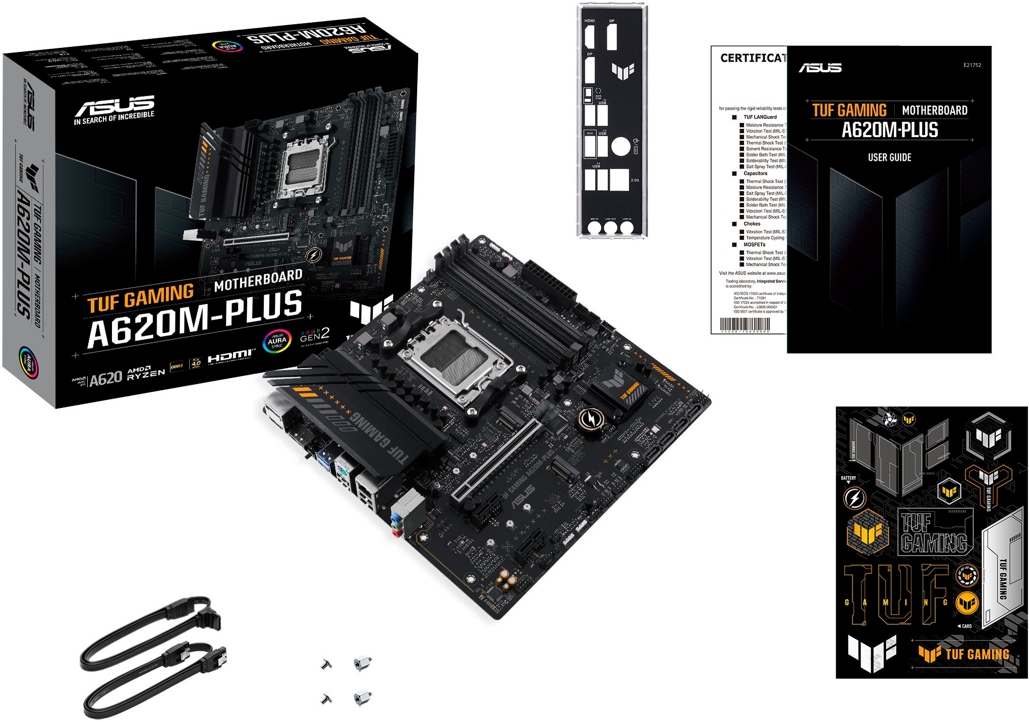 Asus Mainboard »TUF GAMING A620M-PLUS«