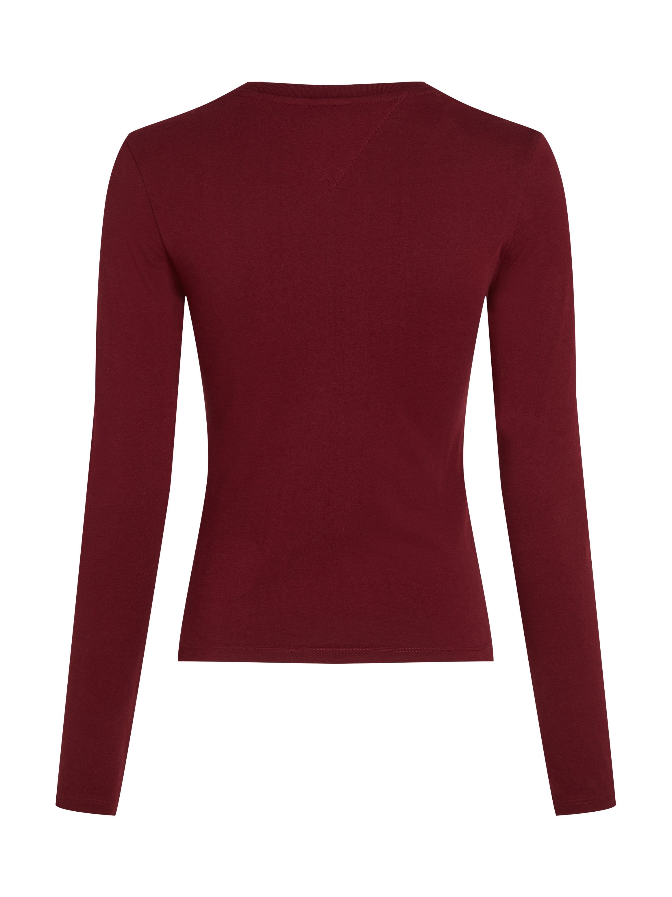 Tommy Jeans Curve T-Shirt »TJW SLIM ESSENTIAL LOGO 2 LS EXT«, in Großen Größen mit Logoschriftzug