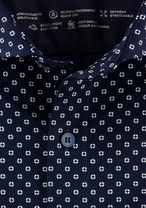 OLYMP Langarmhemd, aus 24/7 Dynamic Flex Jersey online bestellen bei OTTO