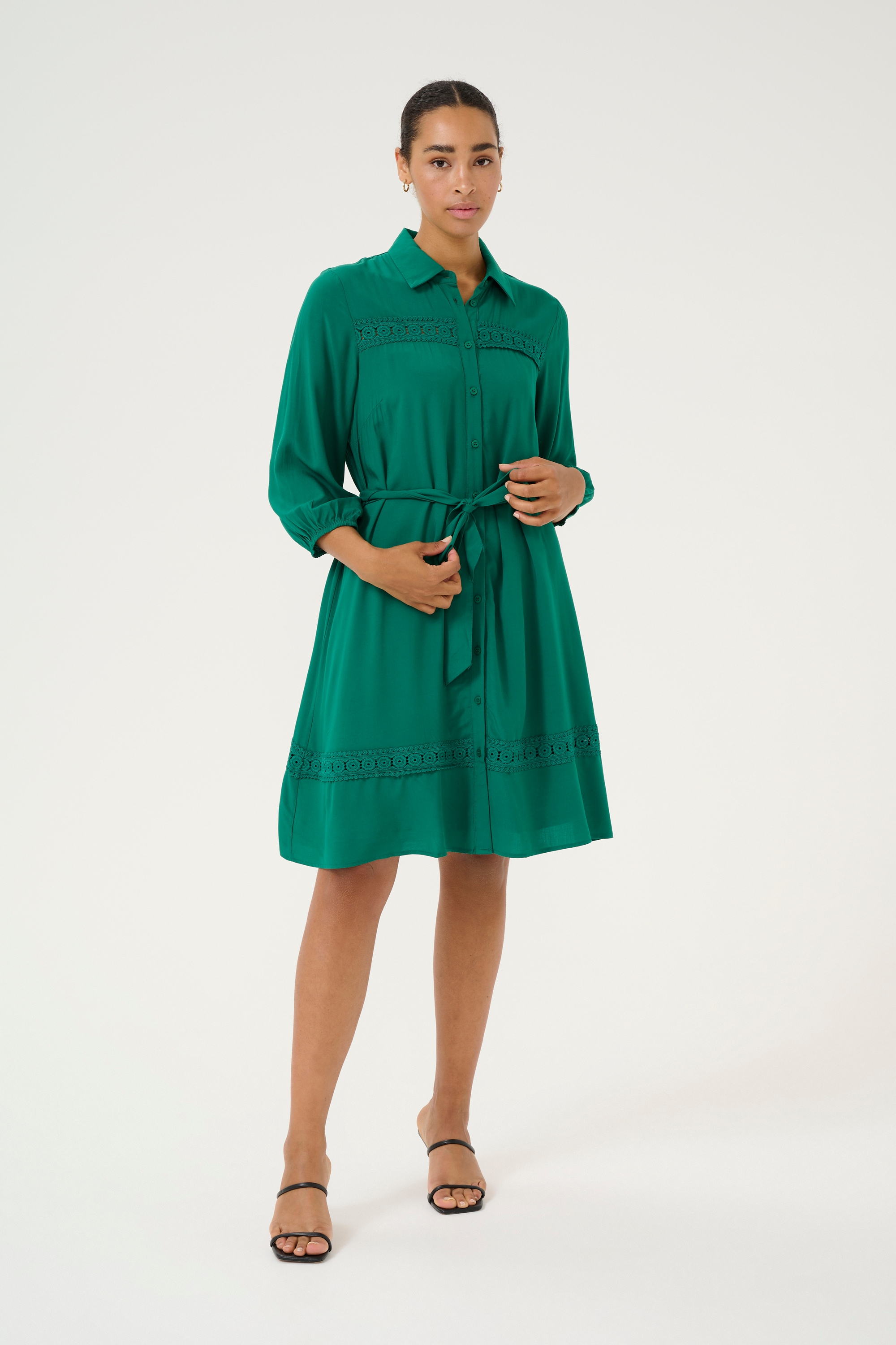 KAFFE Midikleid »Kleid KAfreya«
