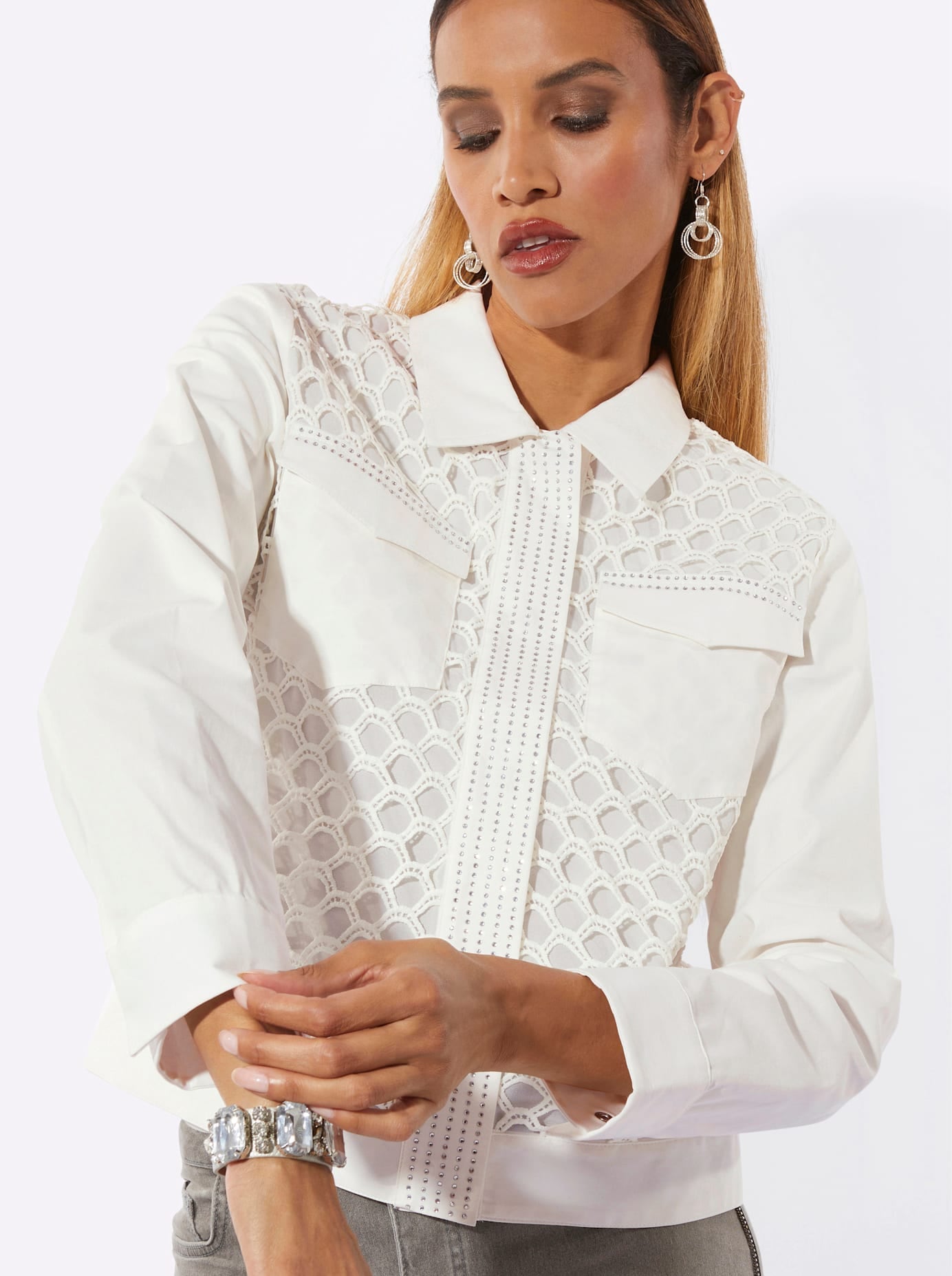 creation L Jackenblazer »Spitzen-Jacke«