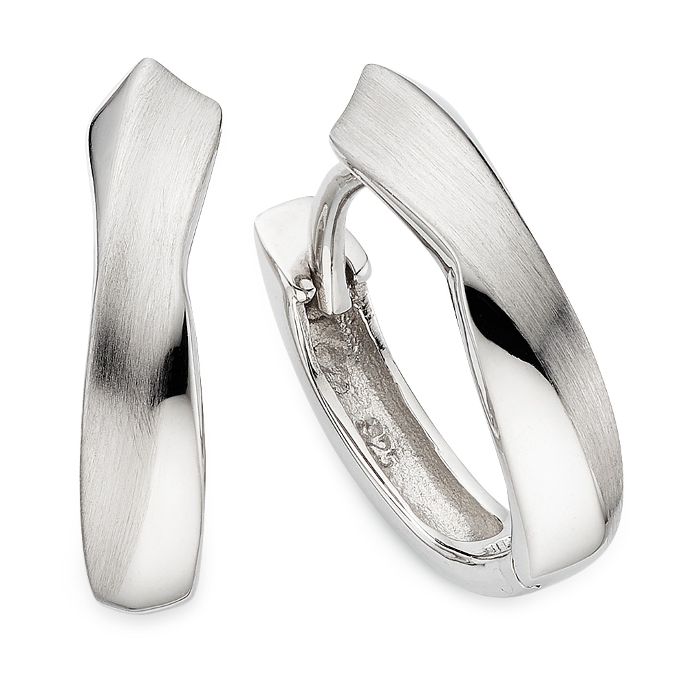 Bruno Banani Paar Creolen »Schmuck Geschenk Silbercreolen«