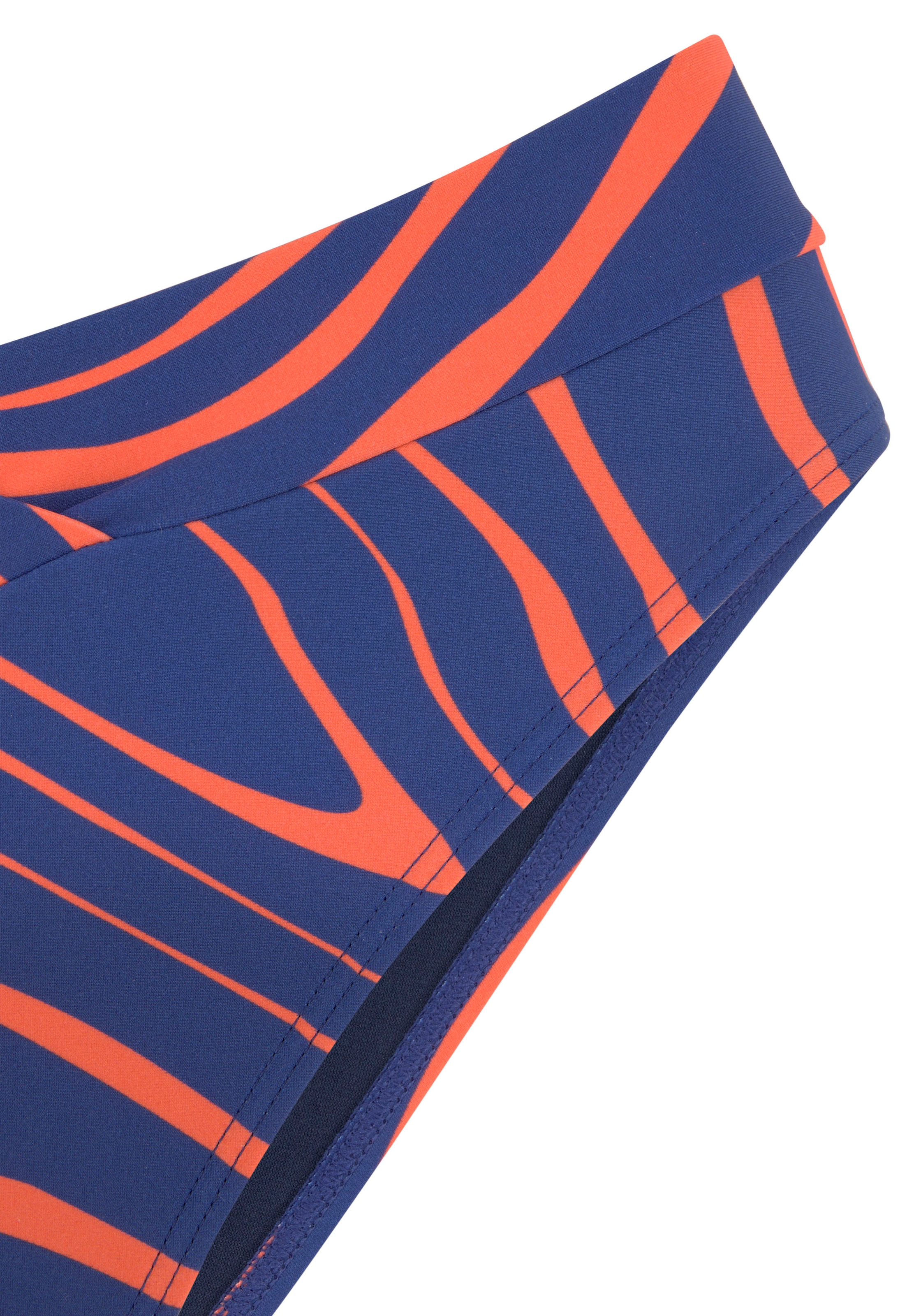 Buffalo Bikini-Hose »Dune«, mit modischem Muster und Bund in V-Form