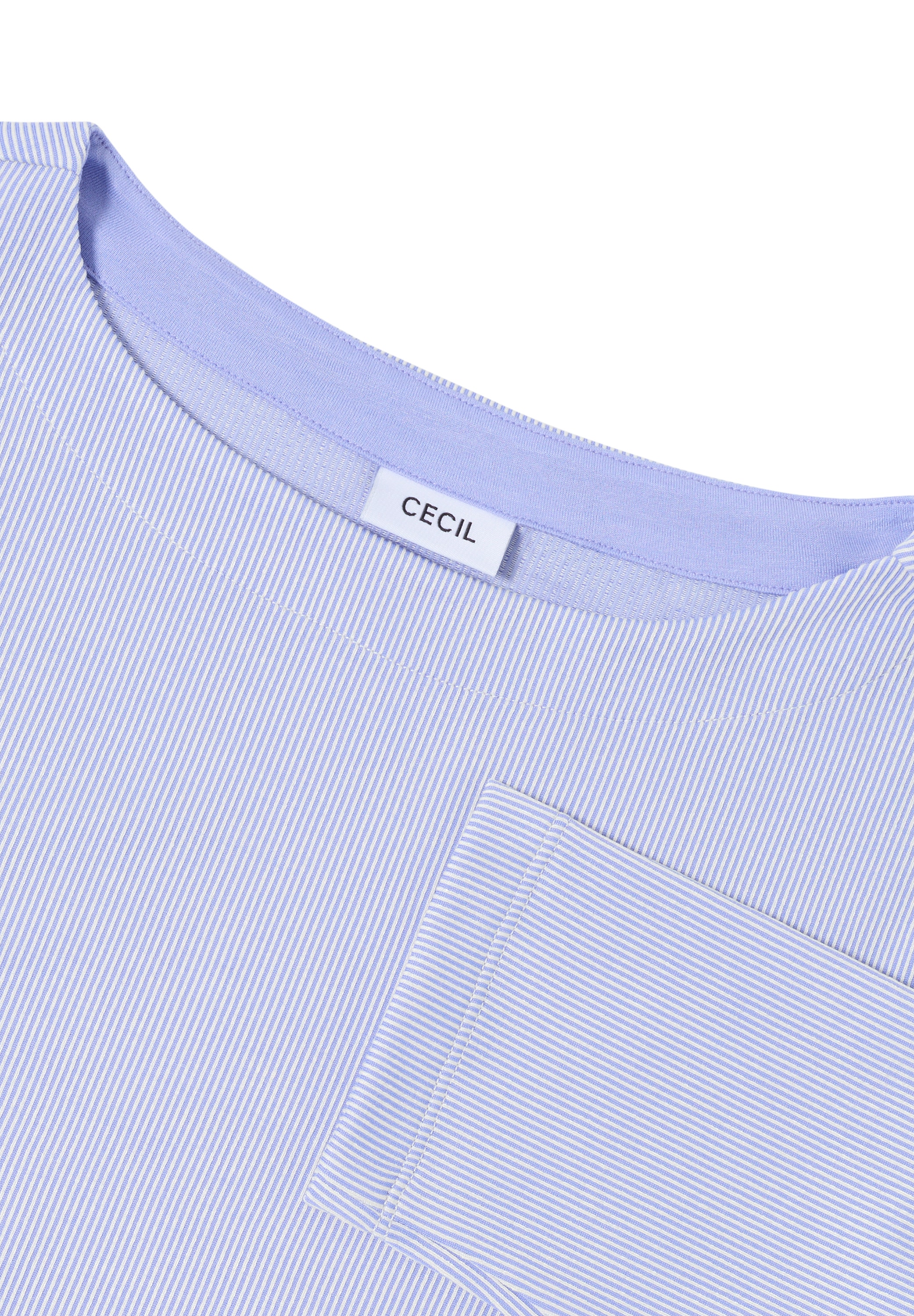 Cecil 3/4-Arm-Shirt, mit Streifen Muster