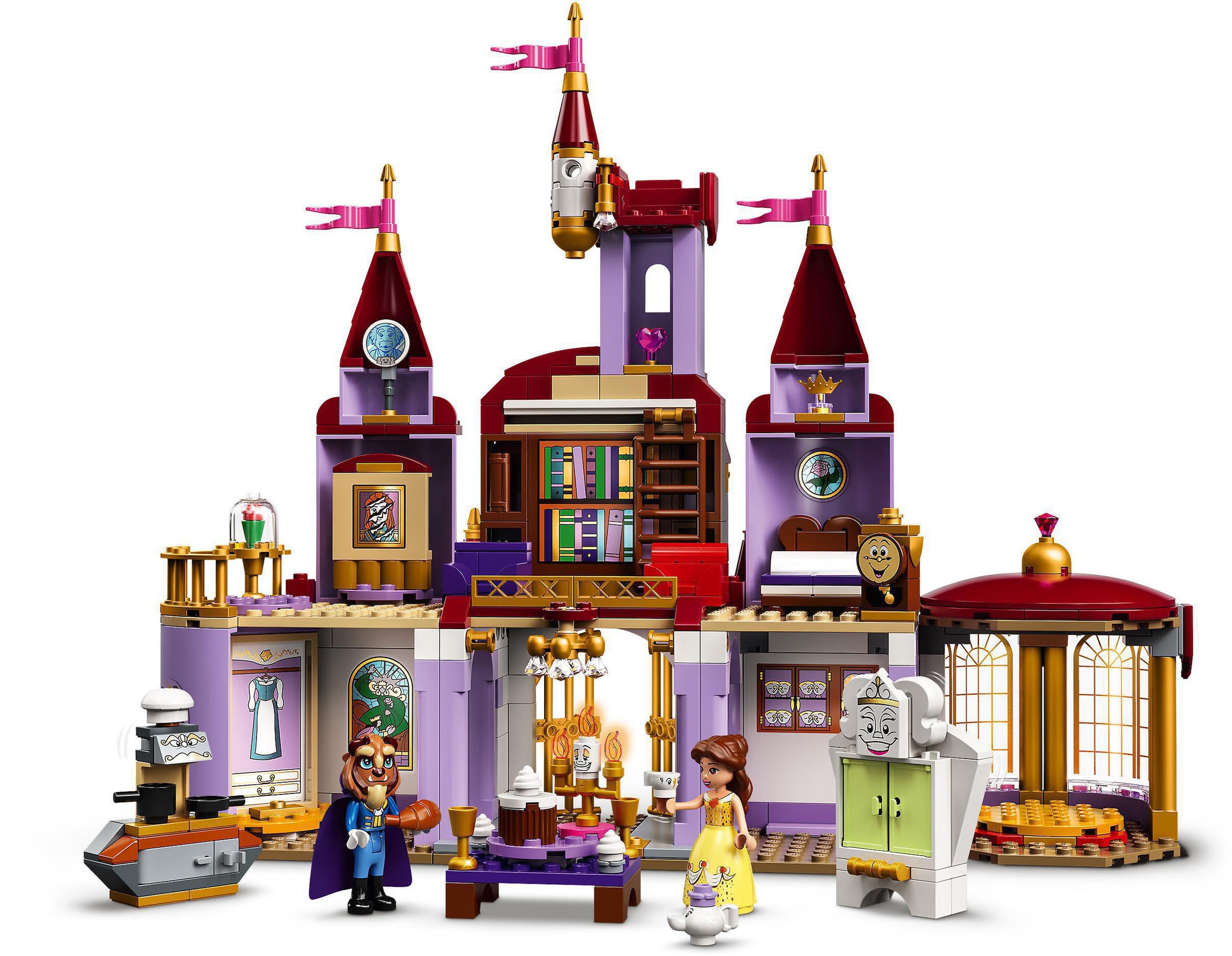 LEGO® Konstruktionsspielsteine »Belles Schloss (43196), LEGO® Disney Princess«, (505 St.), Made in Europe