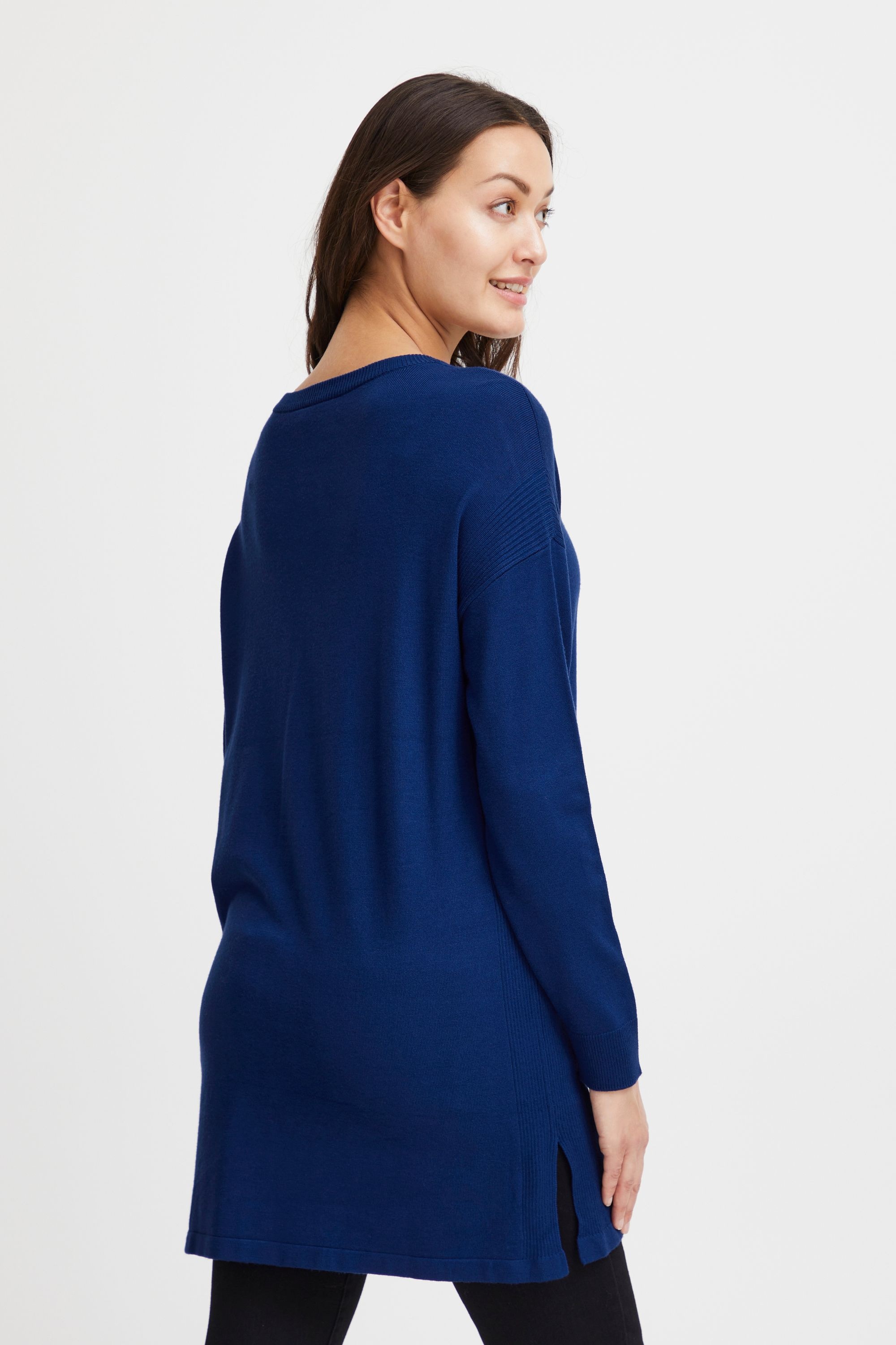 fransa Strickfleece-Pullover »Strickpullover FRBlume«