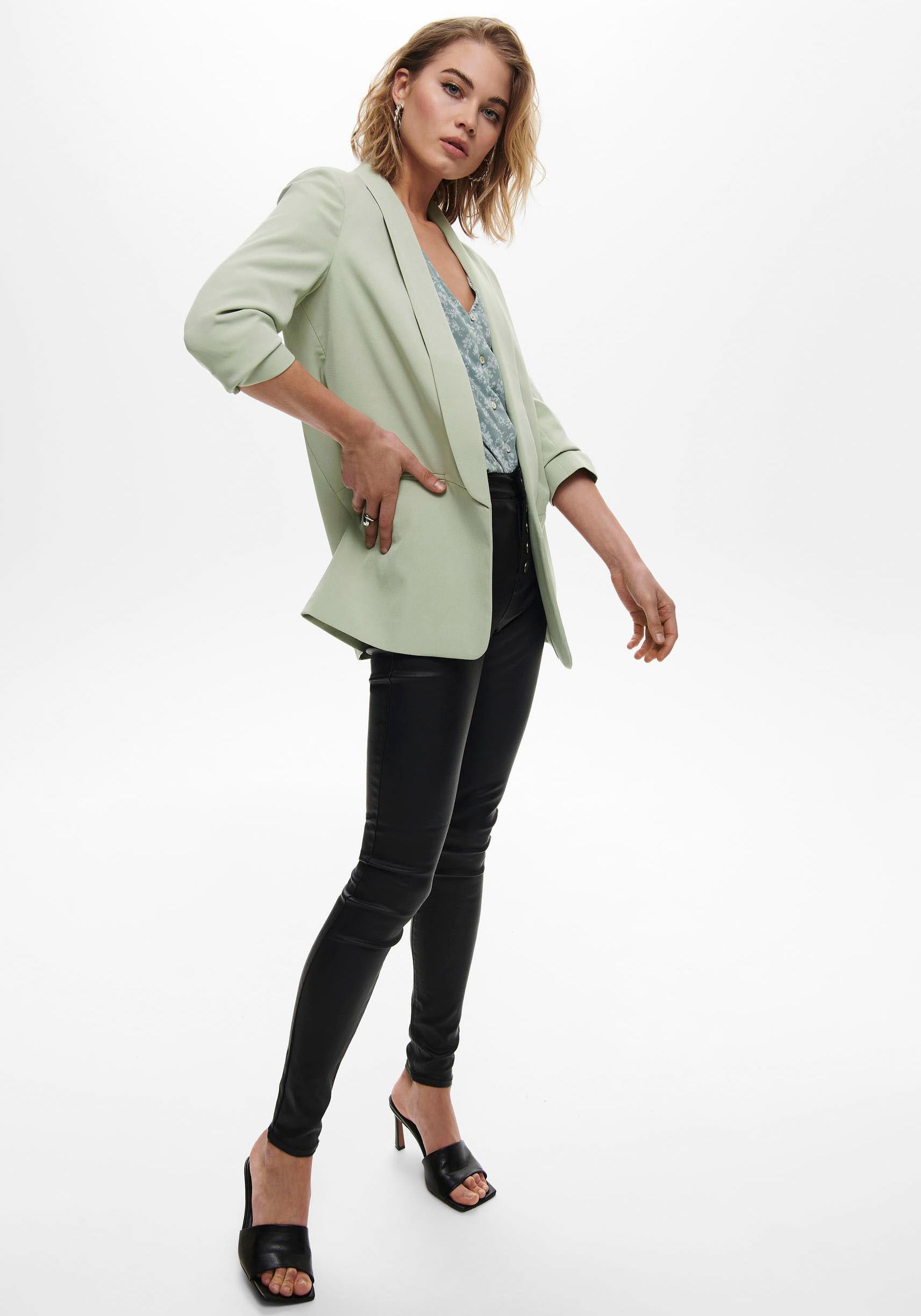 ONLY Kurzblazer »ONLELLY 3/4 LIFE BLAZER TLR NOOS«, mit 3/4 Ärmel
