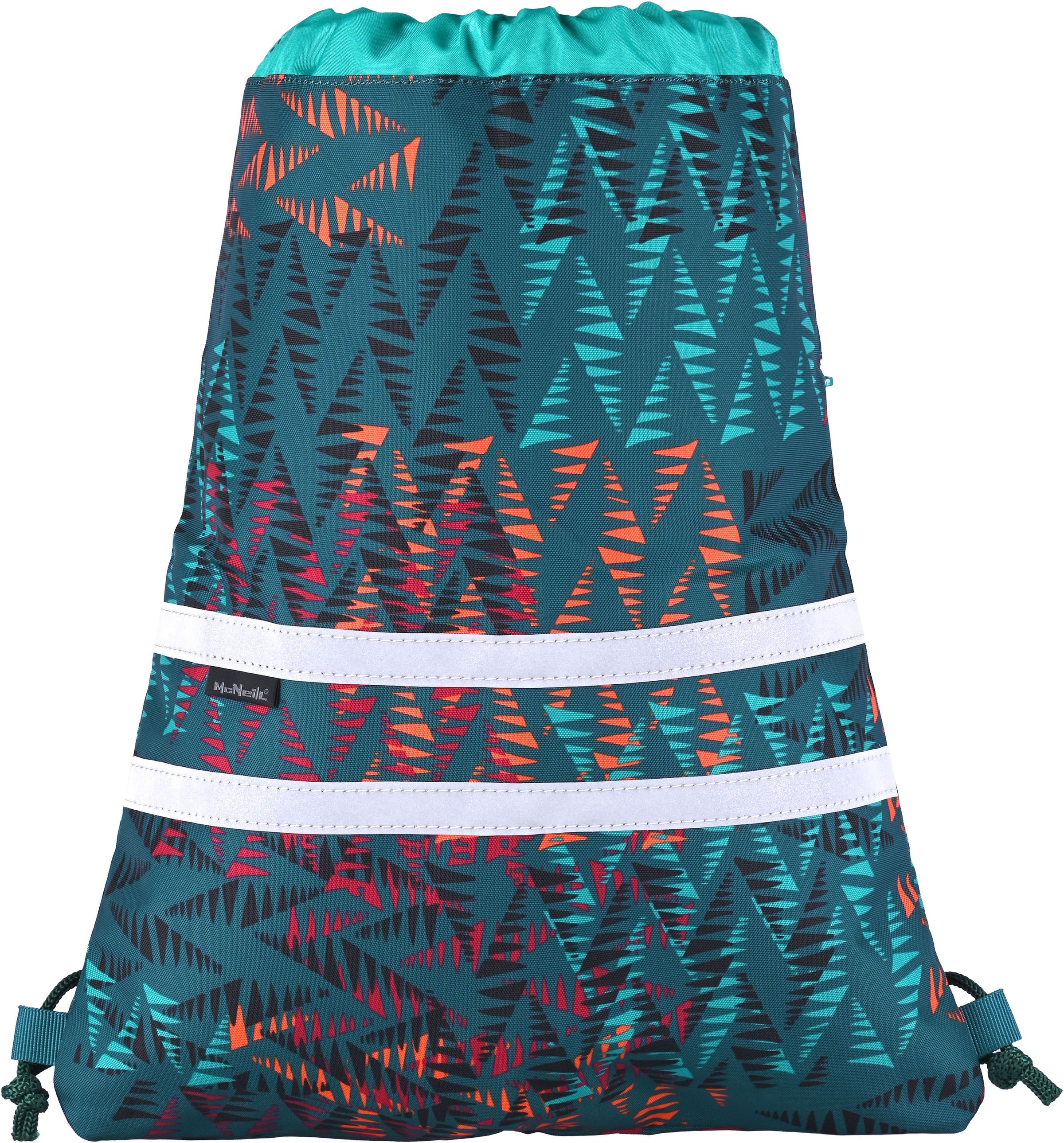 McNeill Schulranzen »Bravo, inkl. Etui, Turnbeutel,« Reflektierende Streifen auf den Schultergurten;Retroreflektierende Flächen