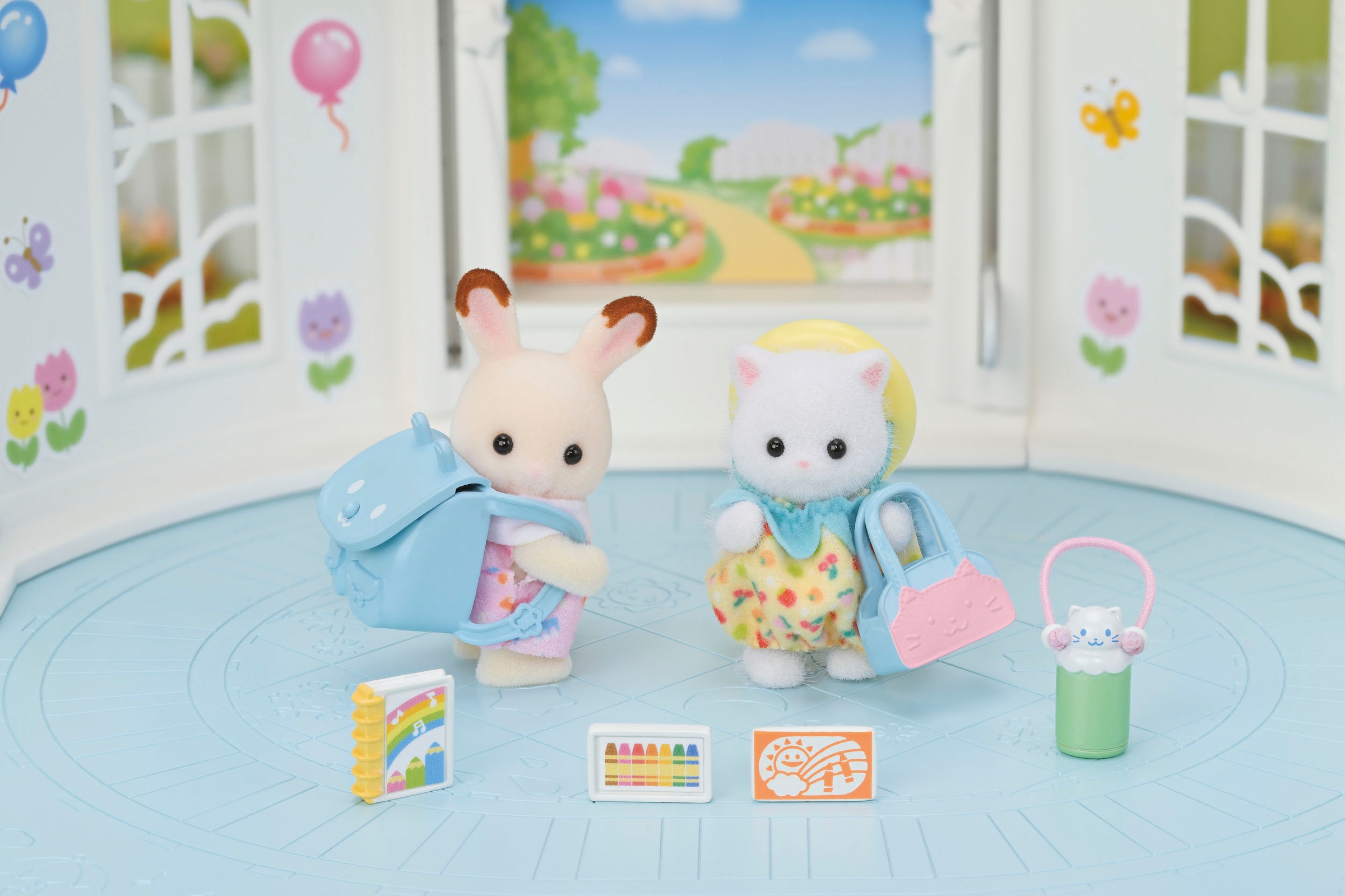 Sylvanian Families Spielwelt »Erlebniskindergarten Freunde Sonnenschein (5747)«