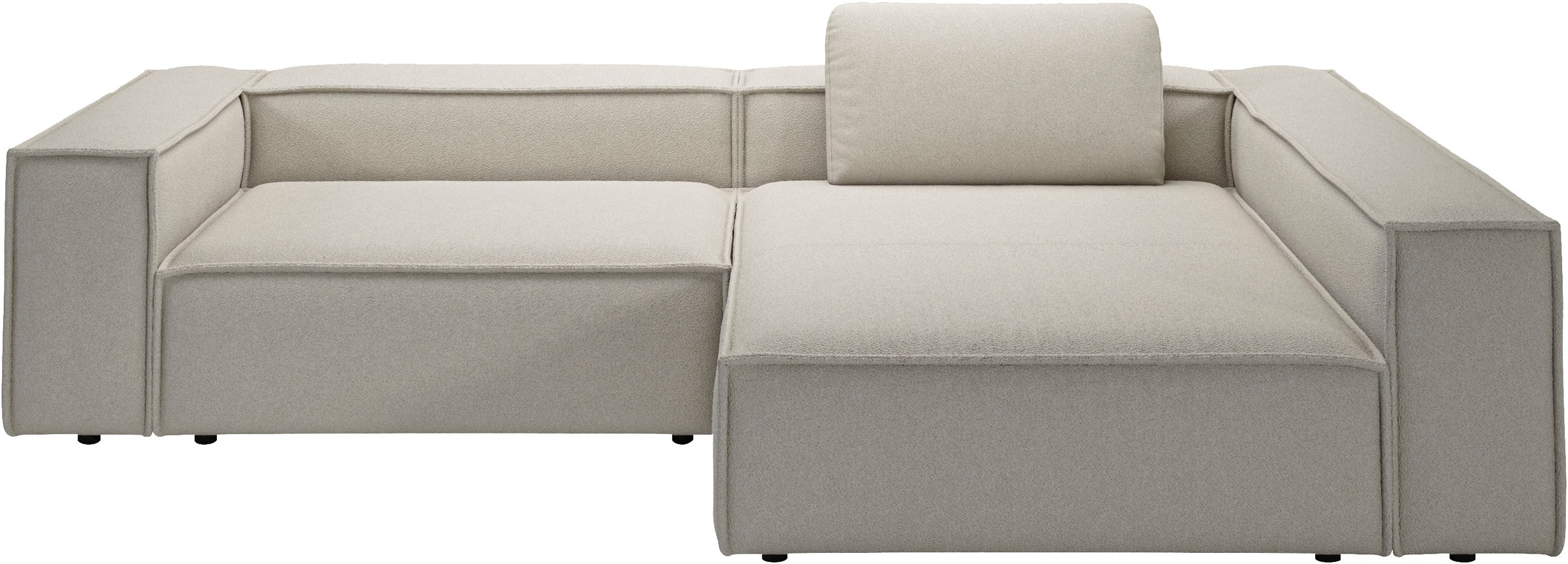 Places of Style Ecksofa »Watertown, moderne XXL L-Form, 306 cm breit«, Komfortabel mit tiefer Sitzfläche – ideal für große Wohnräume